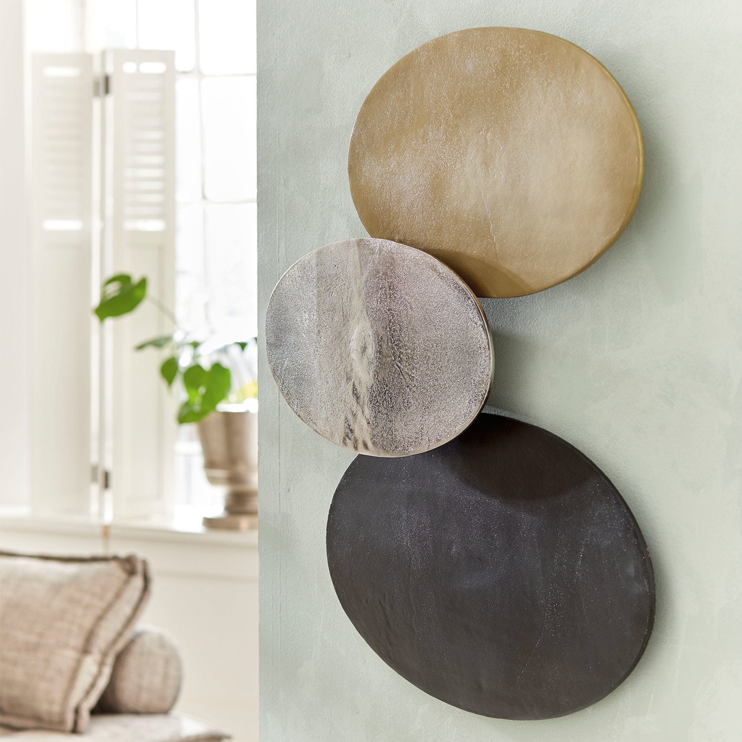 Set di 3 ornamenti da parete Lorque