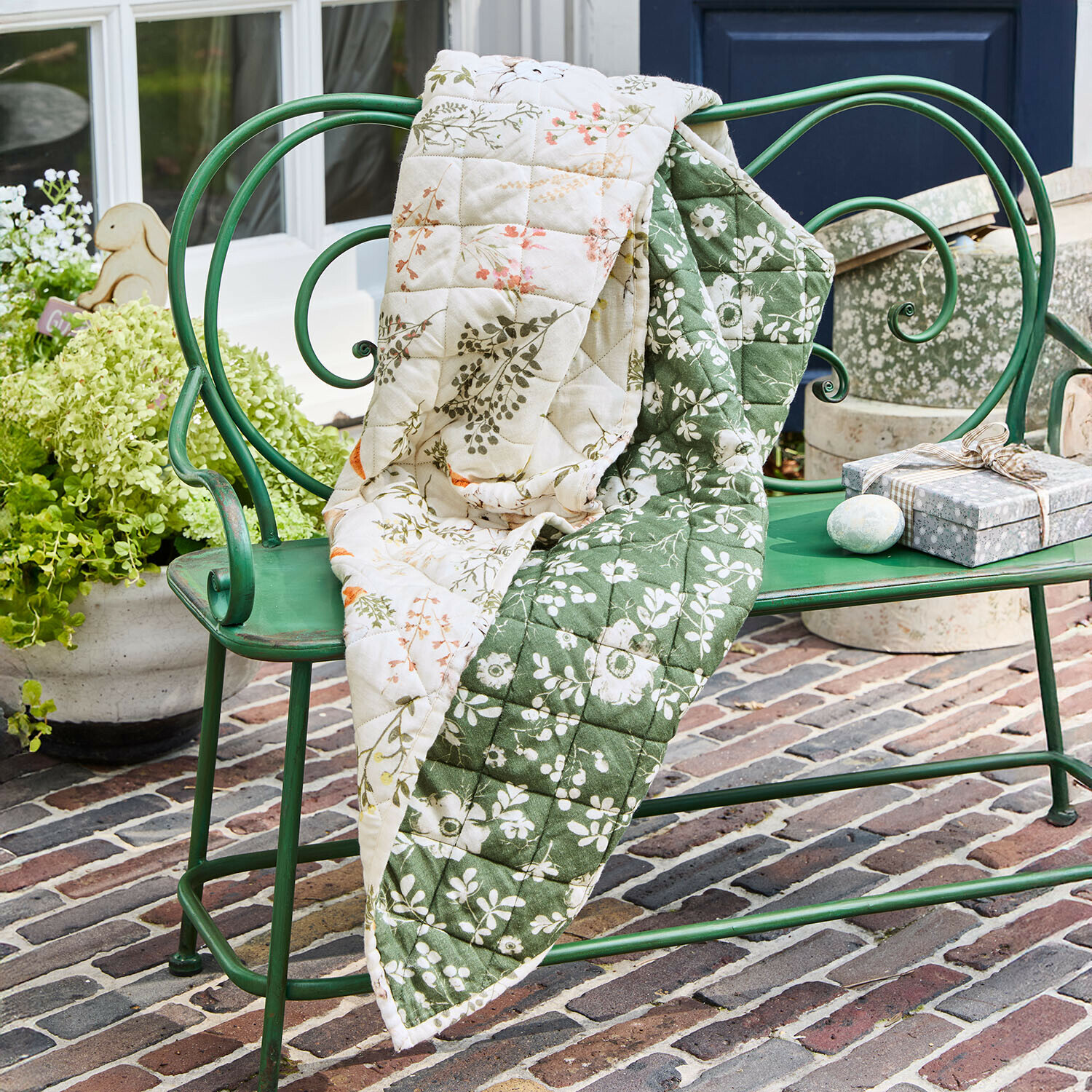 Set cuscino e plaid Puddlebrook