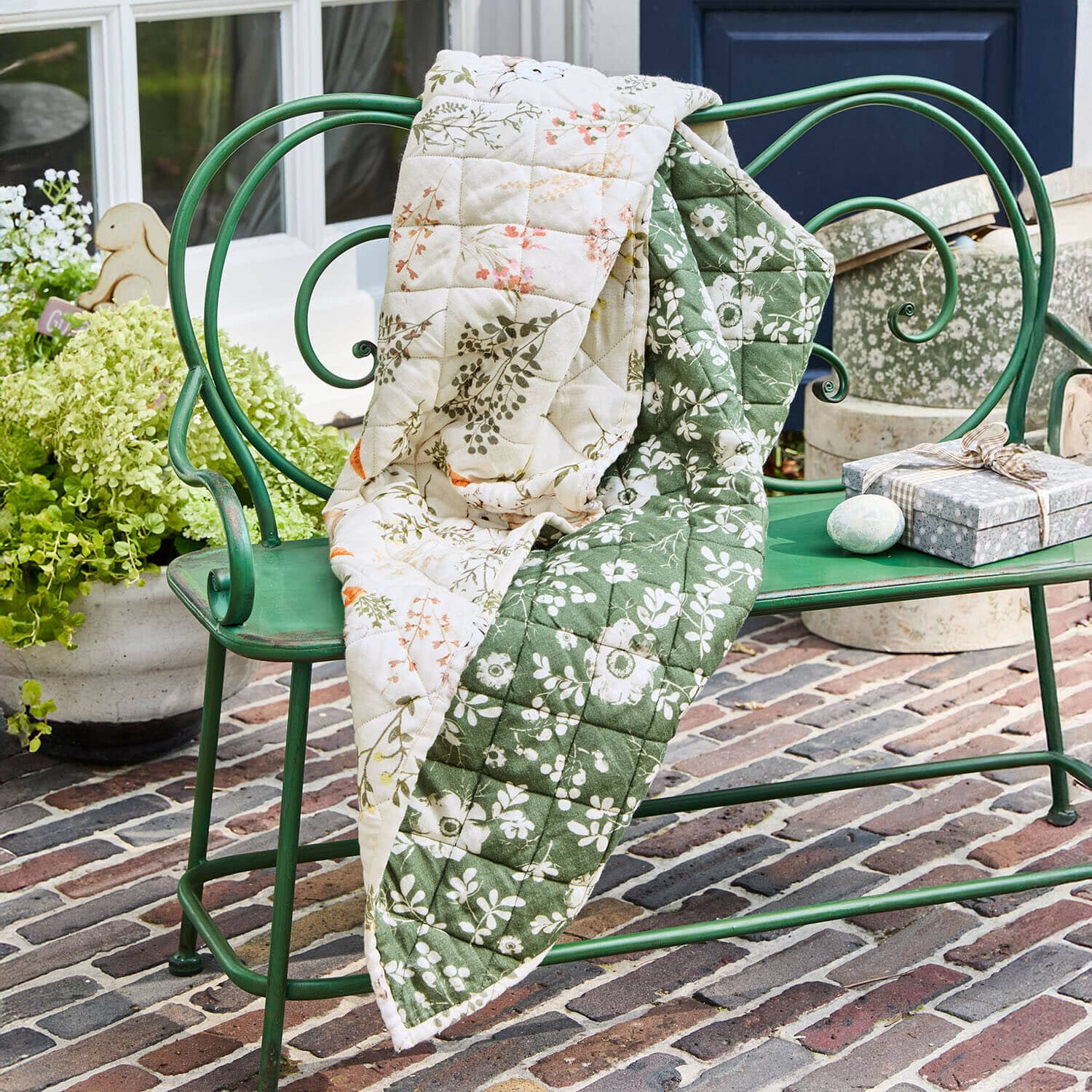 Set cuscino e plaid Puddlebrook