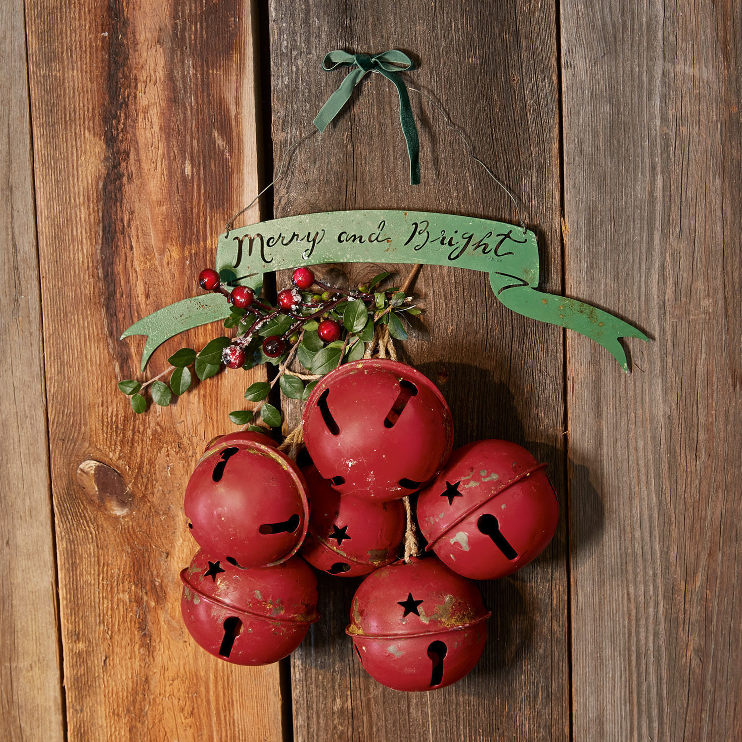 Coppia di decorazioni natalizie Tesson