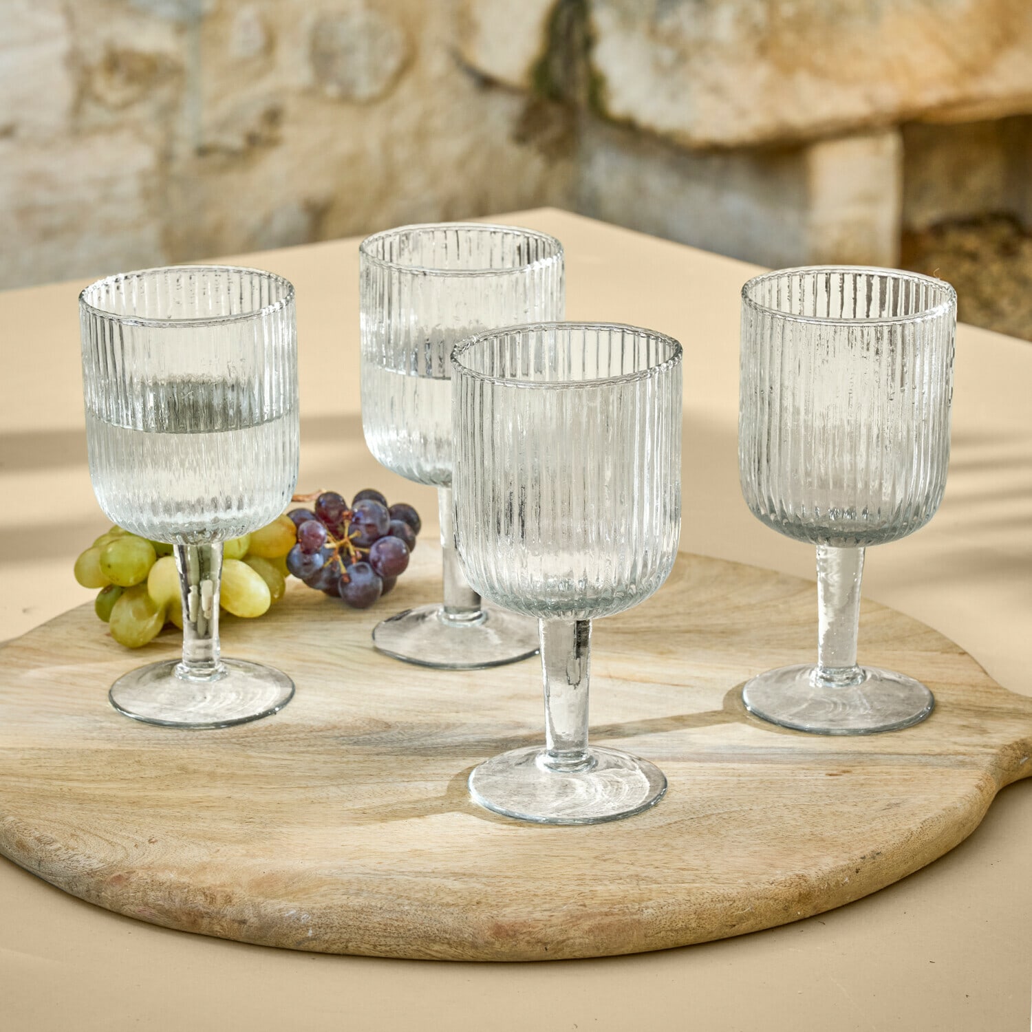Set di 4 bicchieri Caleza
