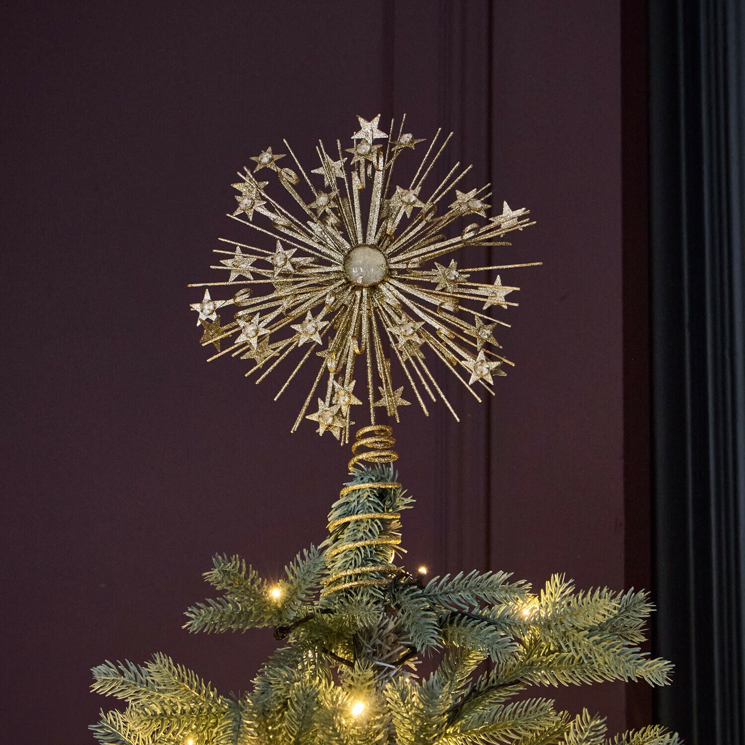 Puntale per albero di Natale Brillane Puntale per albero di Natale Brillane