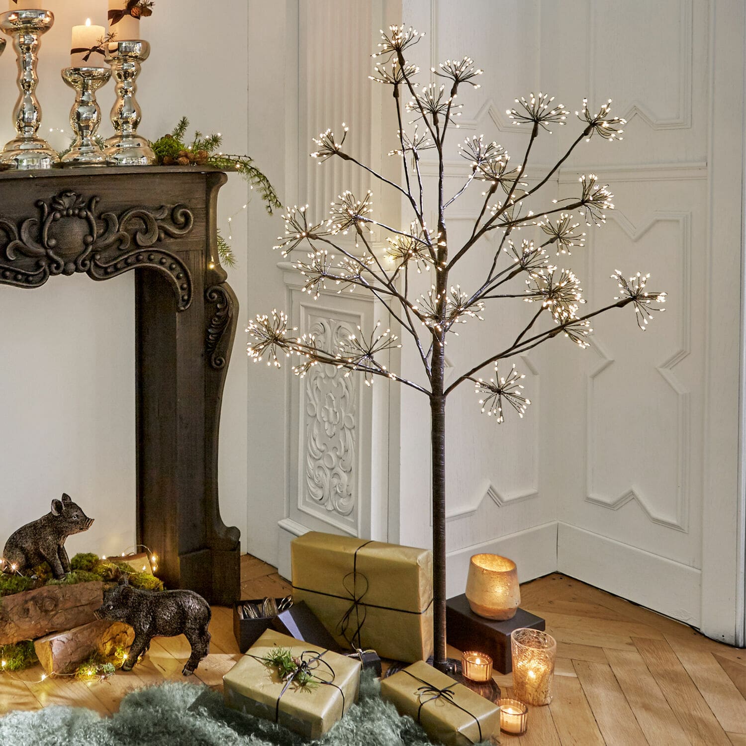 Albero con luci a LED Millennium