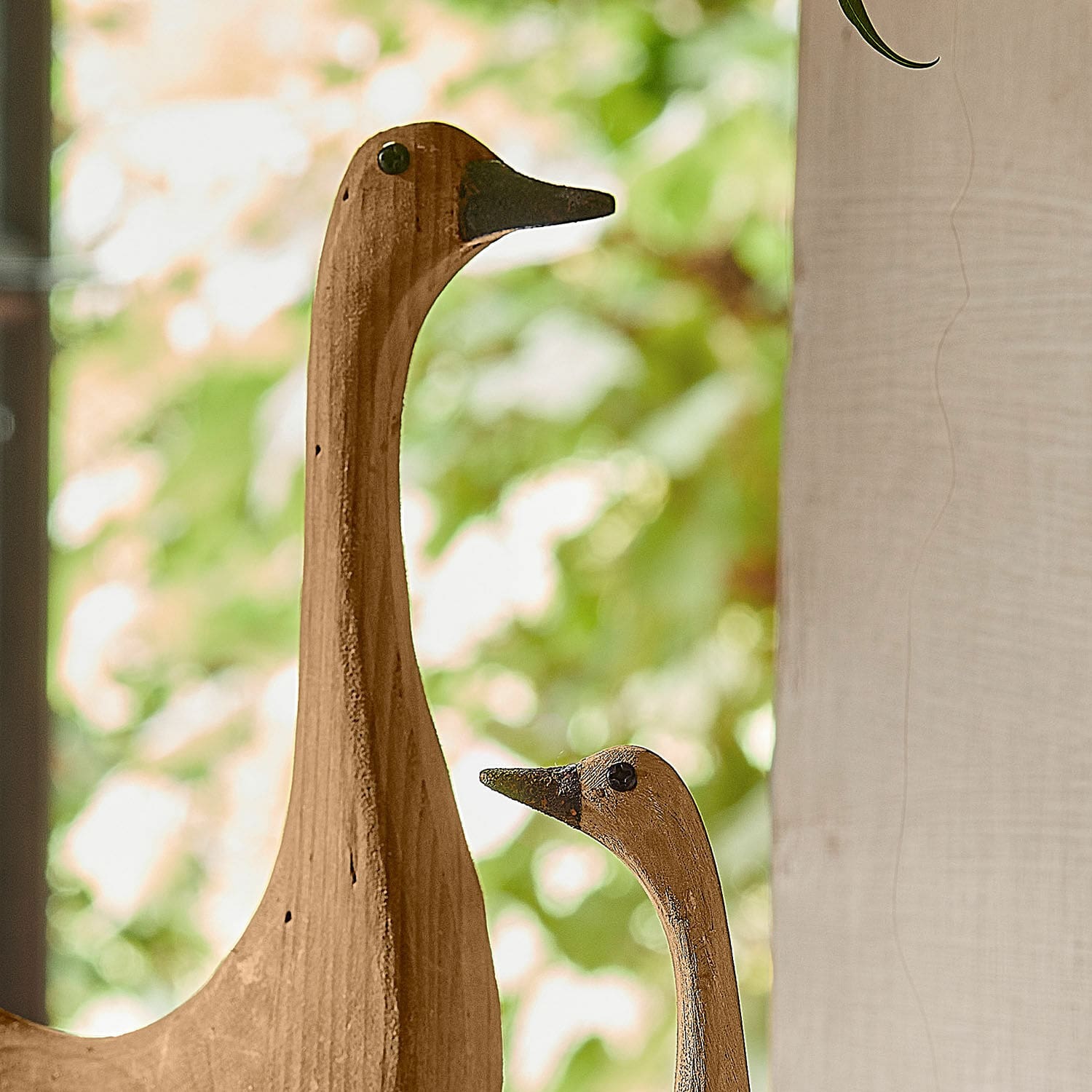 Coppia di oche decorative Amiraz