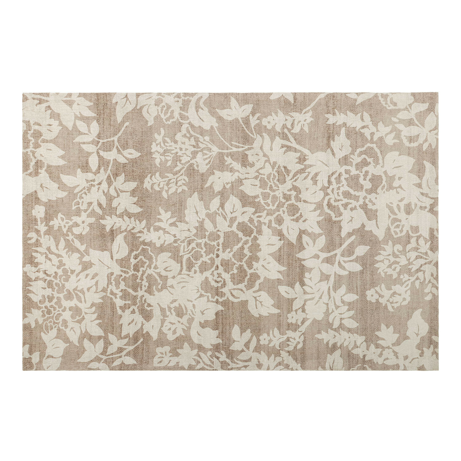 Tappeto Casamira Tappeto beige con motivo floreale chiaro, materiale morbido per soggiorno o camera da letto