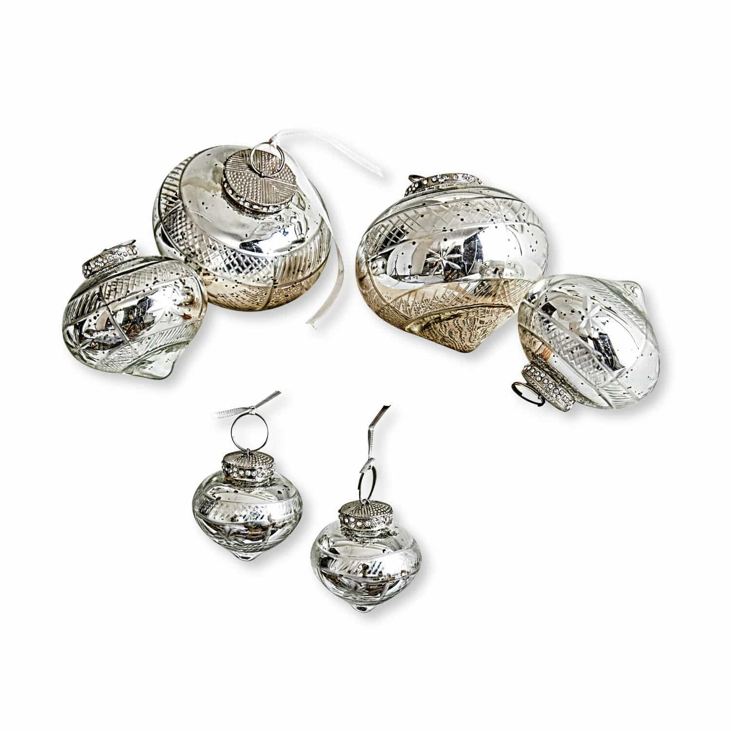 Set di 6 decorazioni natalizie Sully