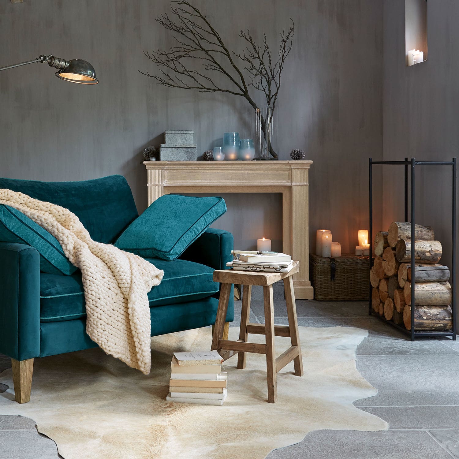 Consolle caminetto Brandwood