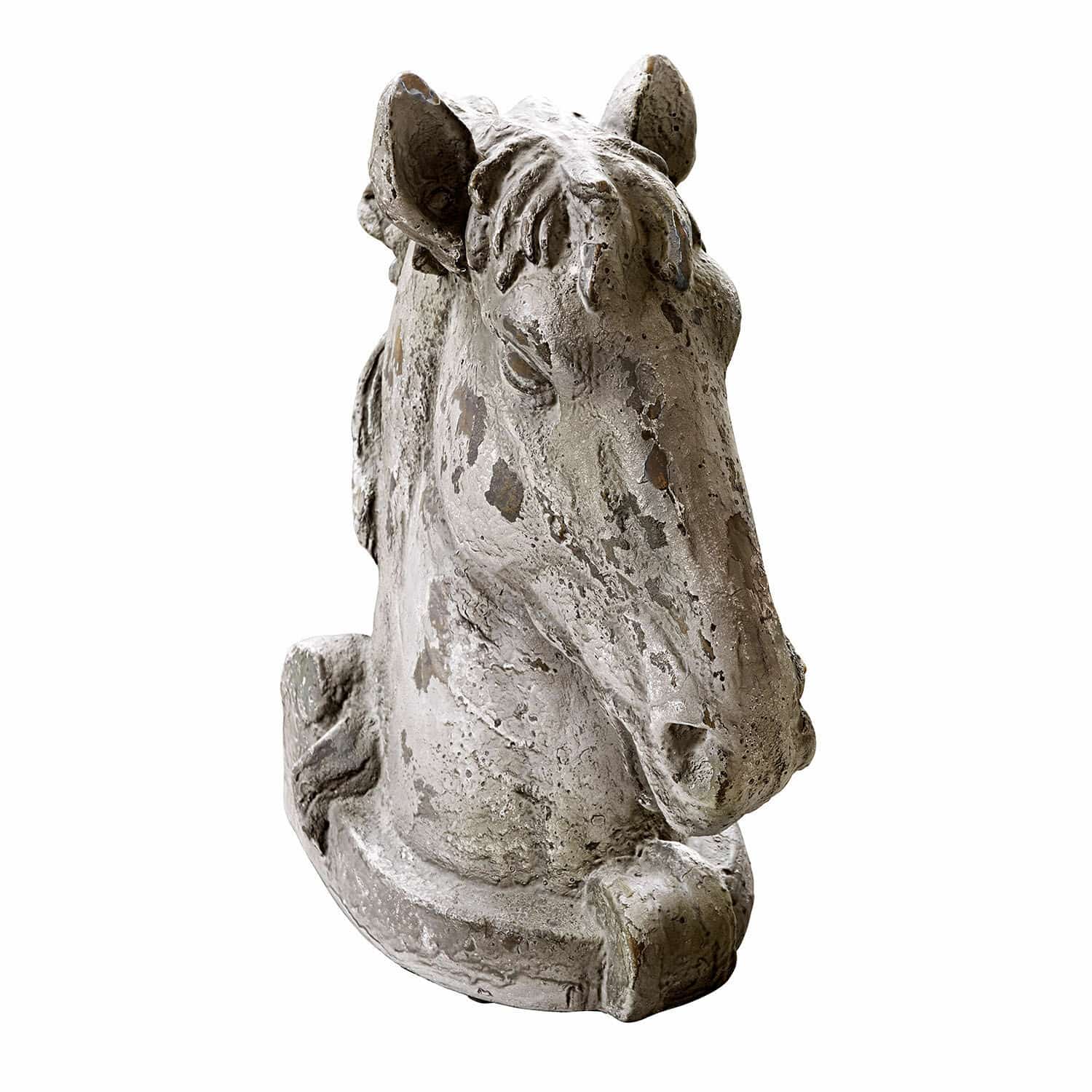 Busto di cavallo decorativo Ghenire