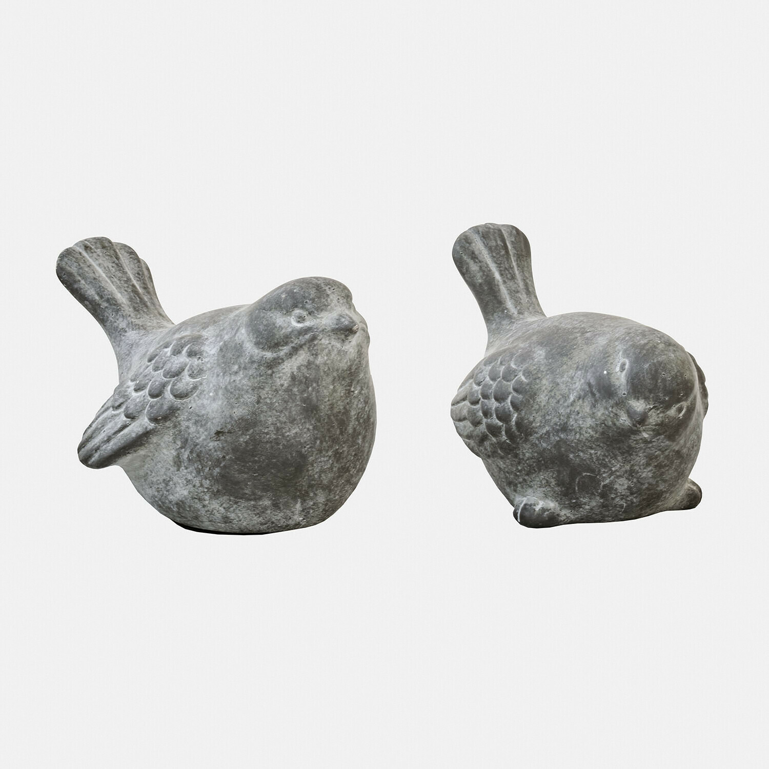 Coppia di uccellini decorativi Haldoríe