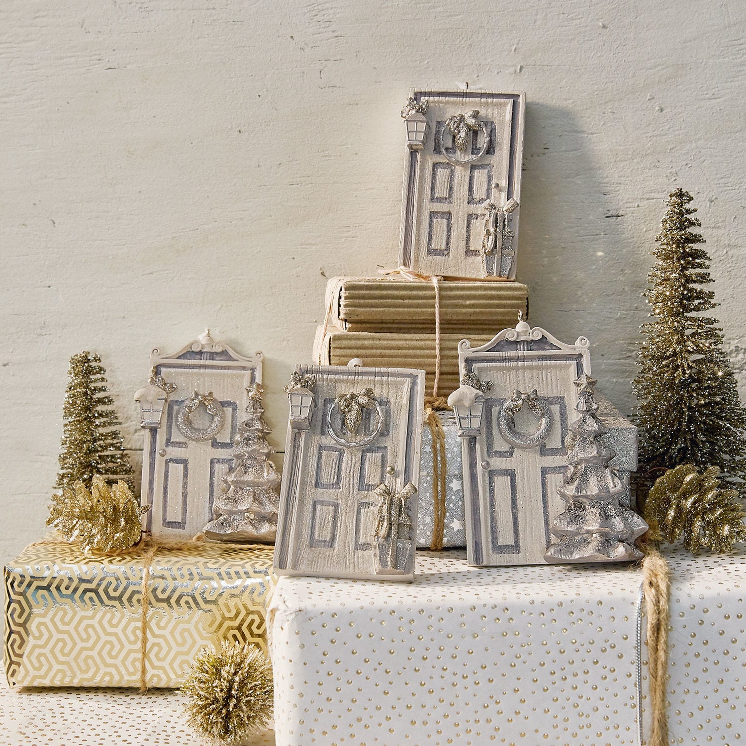 Set di 4 decorazioni da appendere Eystur