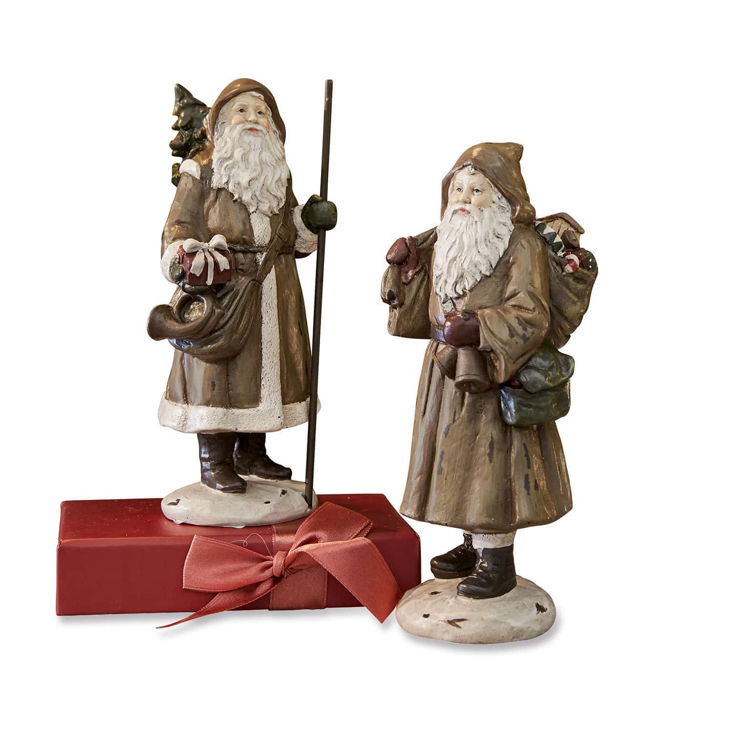 Coppia di Babbi Natale Filain