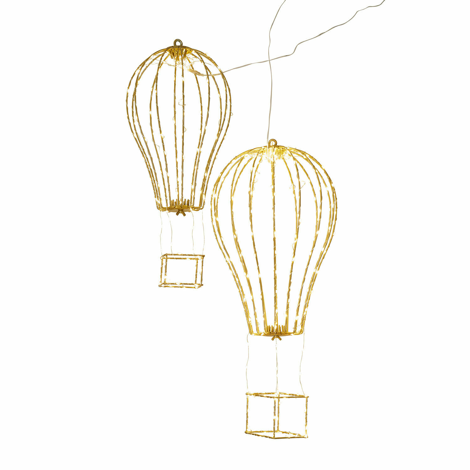 Coppia di palloncini a LED Bylle
