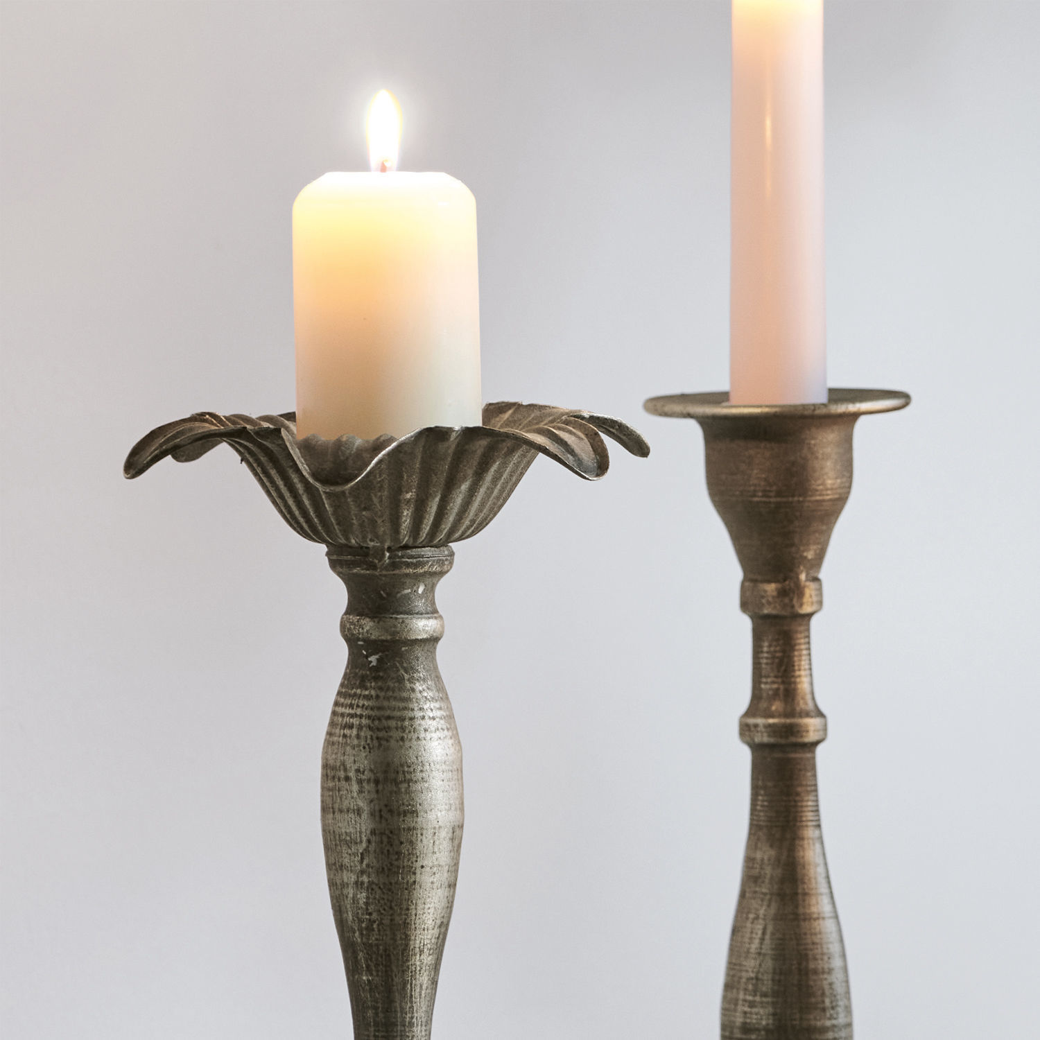 Set di 3 candelieri Chandra