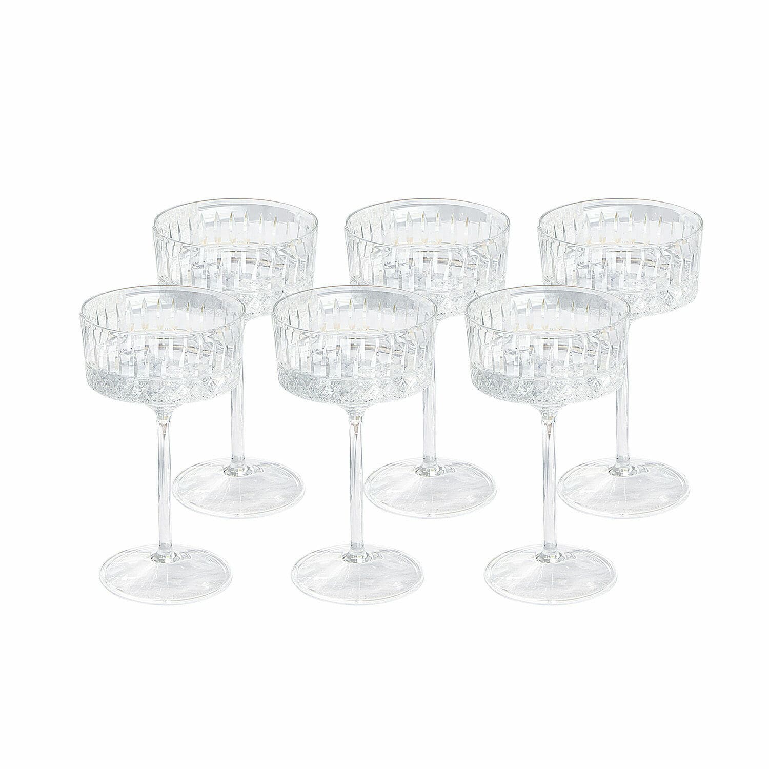Set di 6 calici da spumante Deion