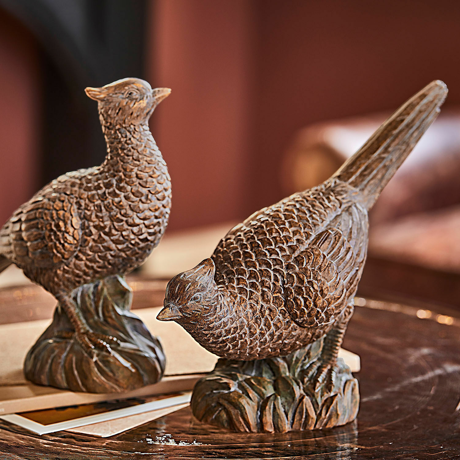 Coppia di uccellini decorativi Vivoso
