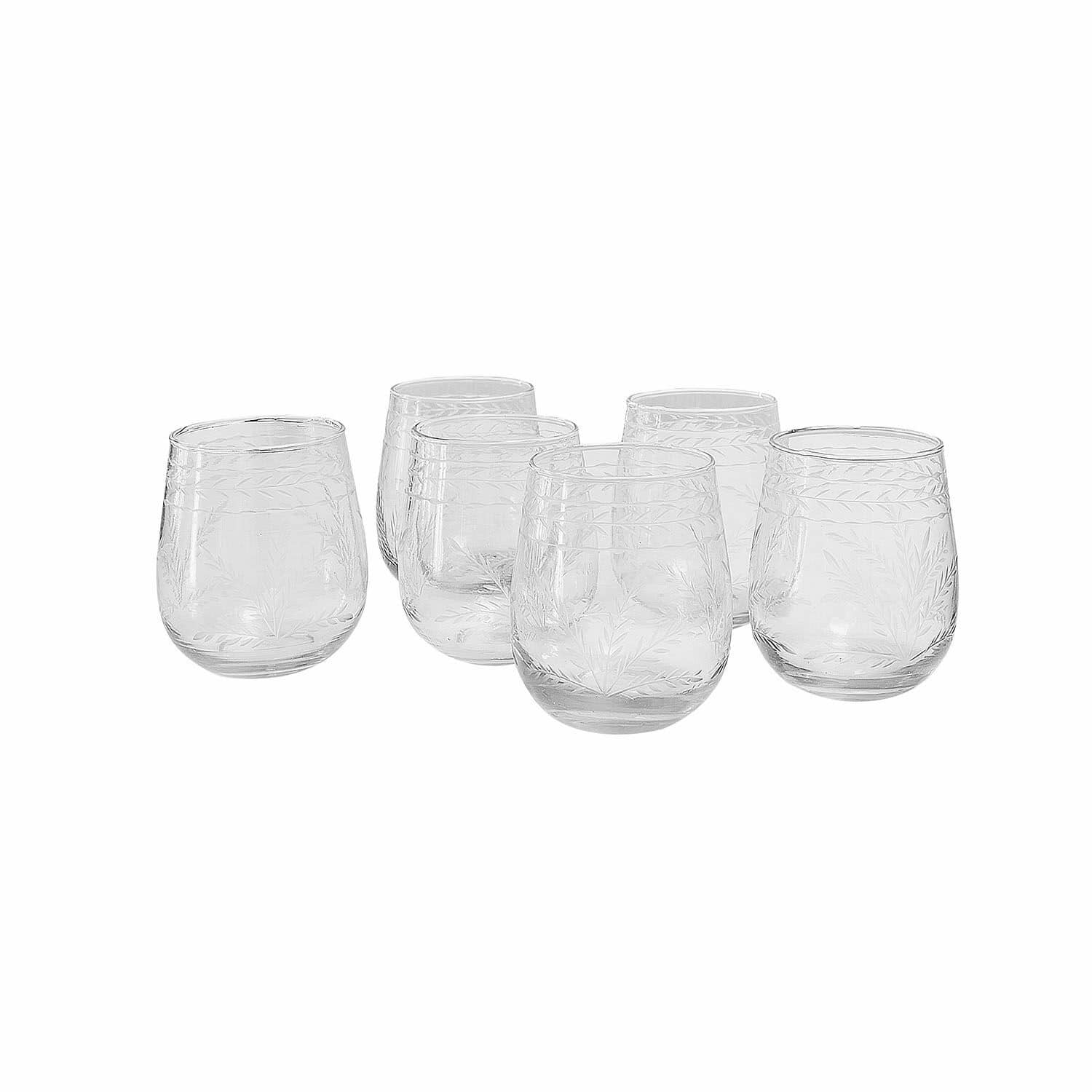 Set di 6 bicchieri Rivelor