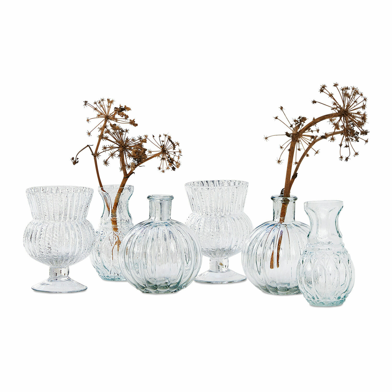 Set di sei vasetti Amber