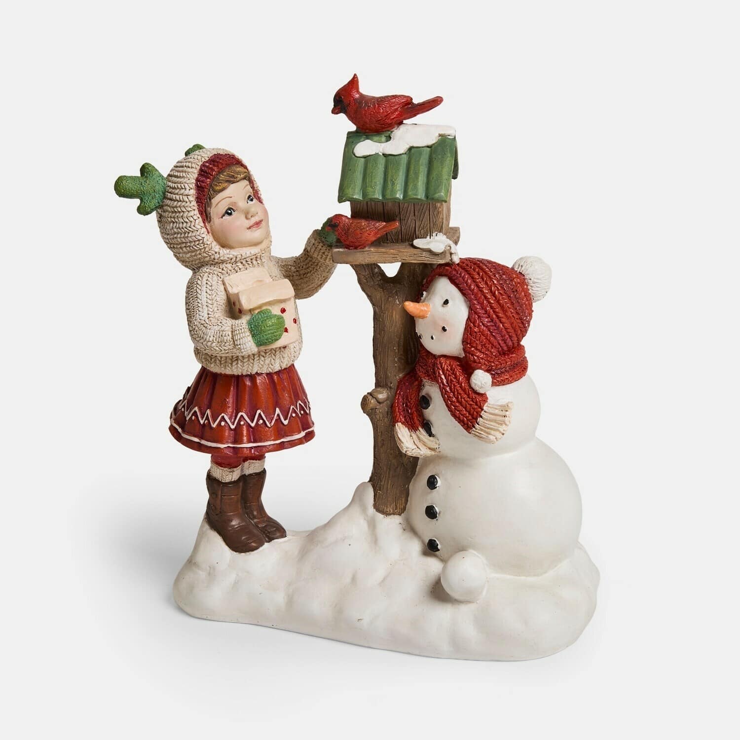 Bambino decorativo con casetta per uccelli Irenja Bambino decorativo con casetta per uccelli Irenja