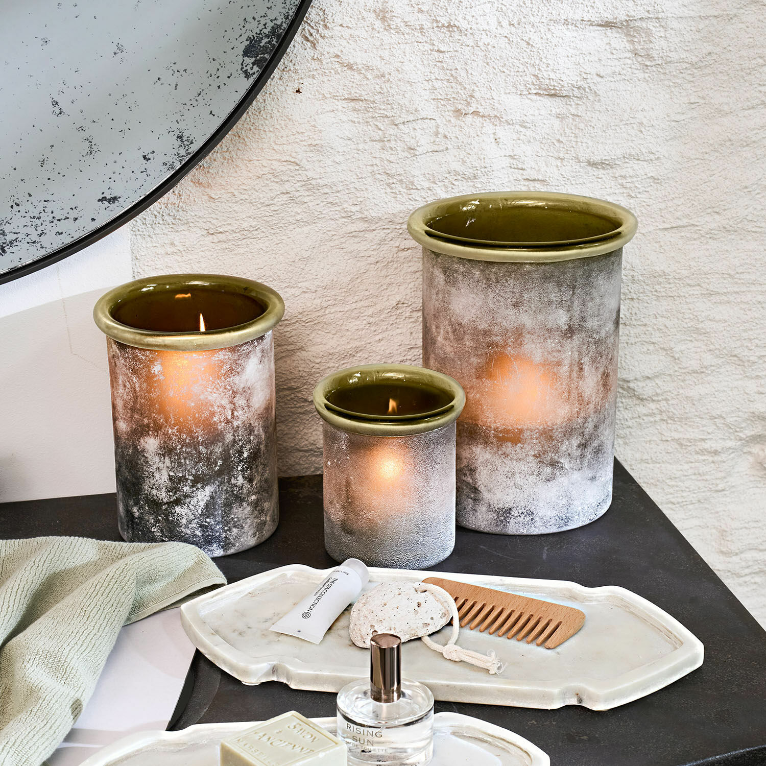 Set di 3 lanterne Iskira