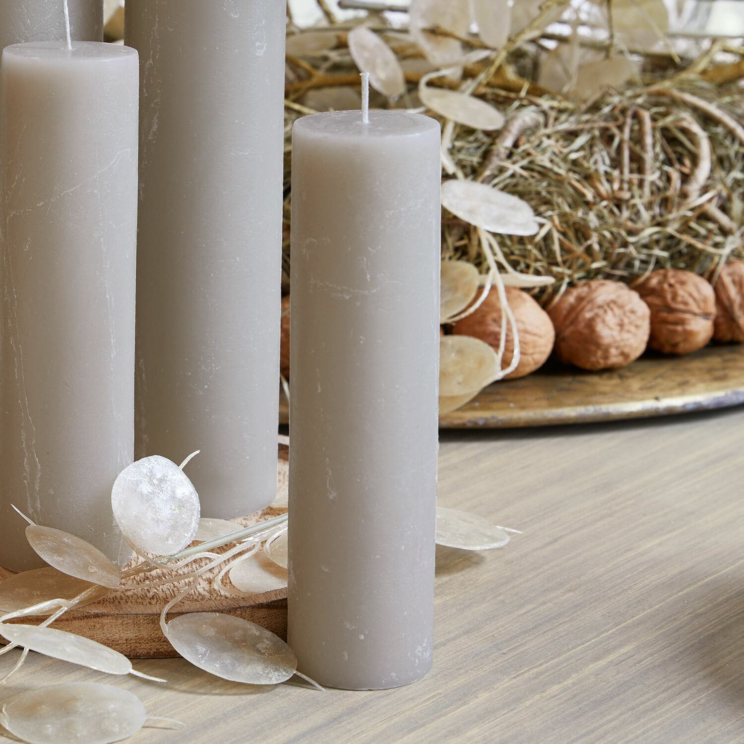 Set di 4 candele Avinal