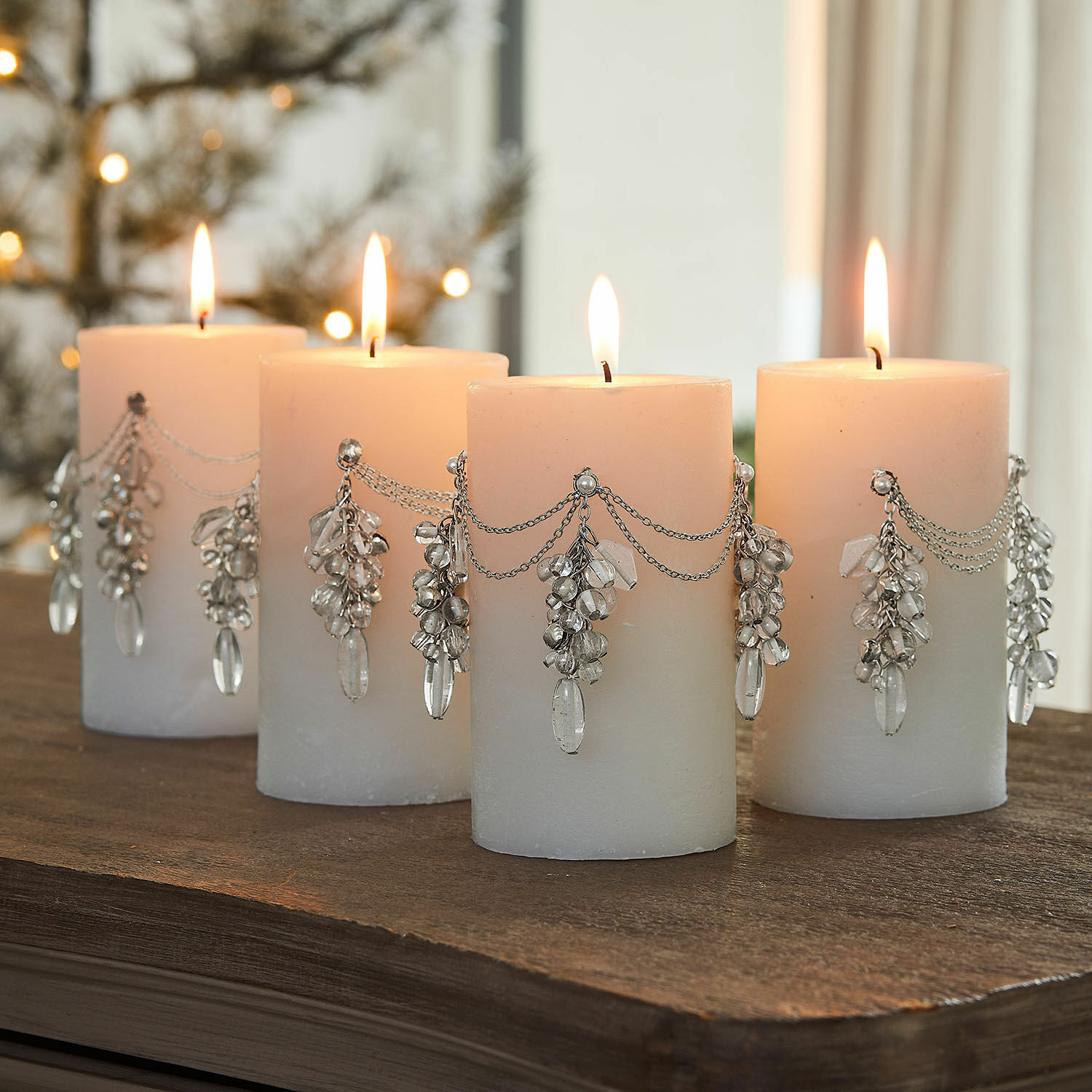 Set di 4 spillette decorative Gisolée