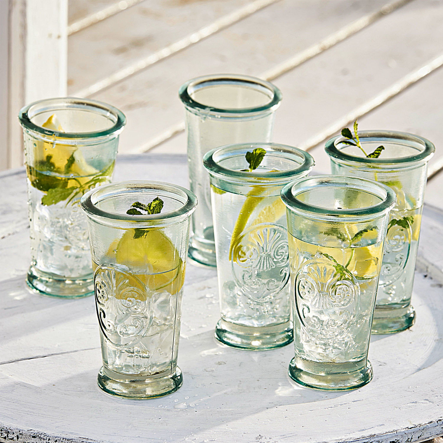 Set di 6 bicchieri Giordano