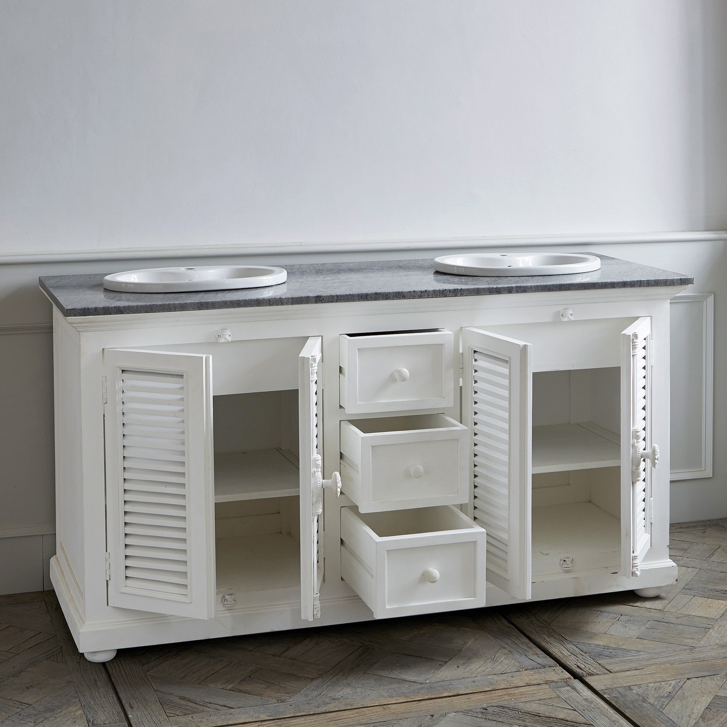 Mobile con doppio lavabo South Paris