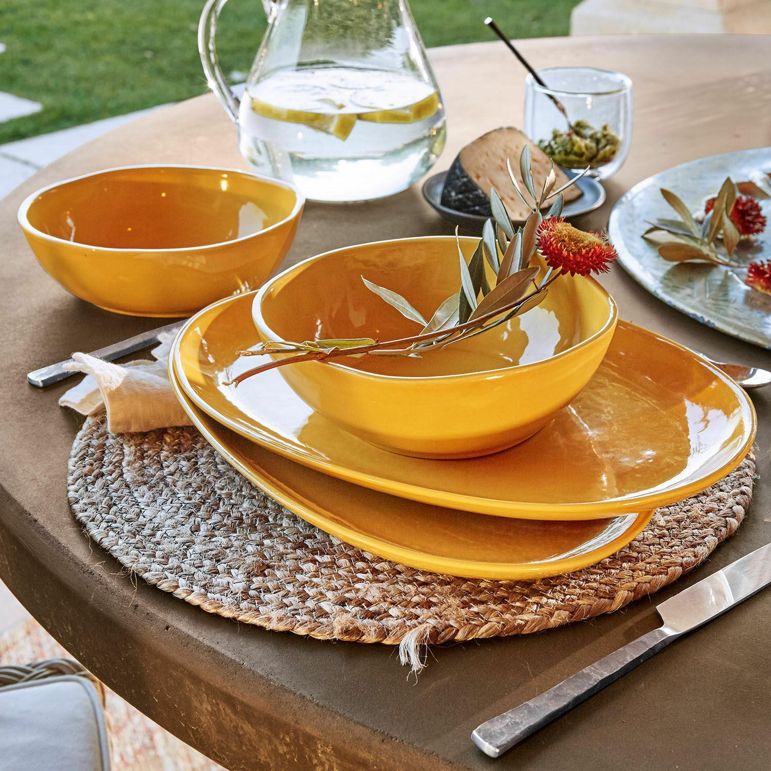 Set di 4 stoviglie Toget