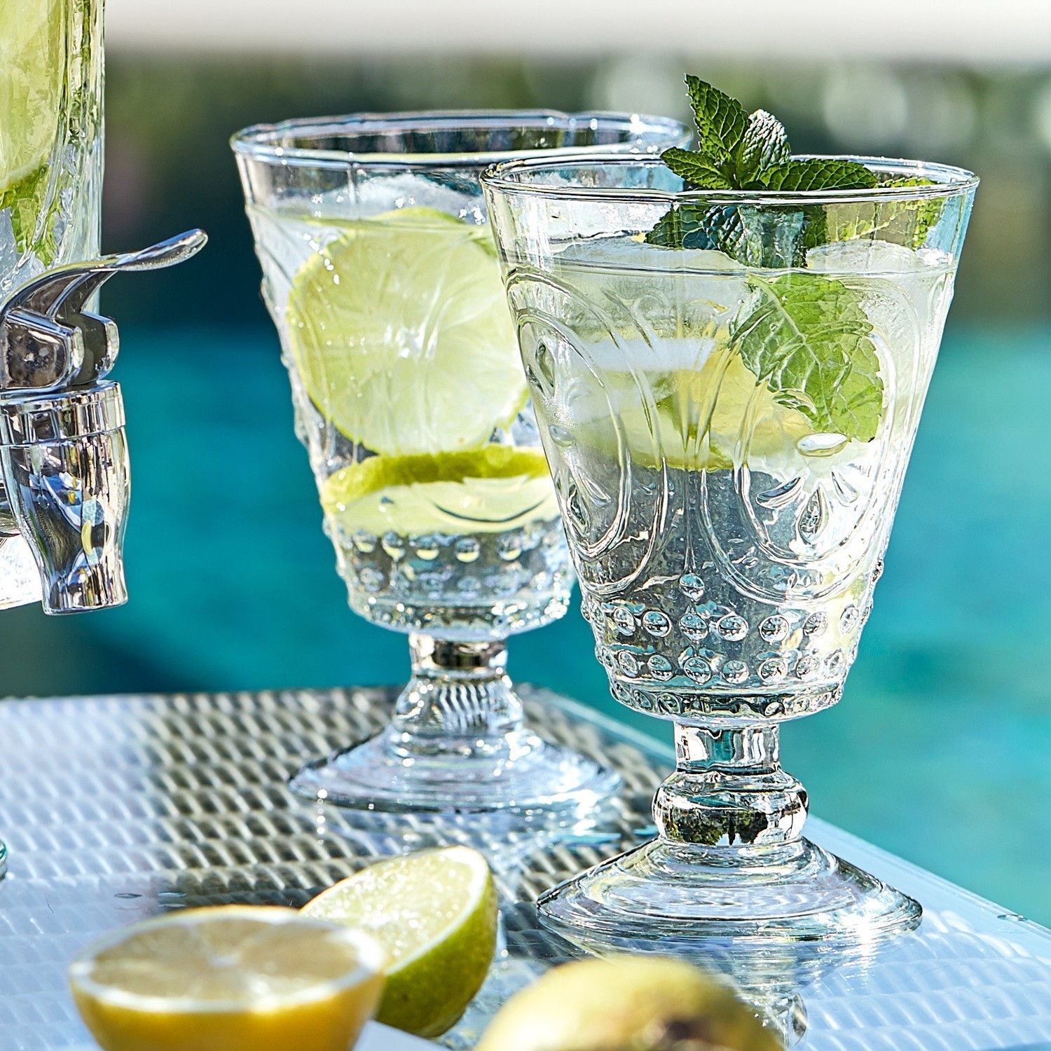 Set di 4 bicchieri da vino Sarton