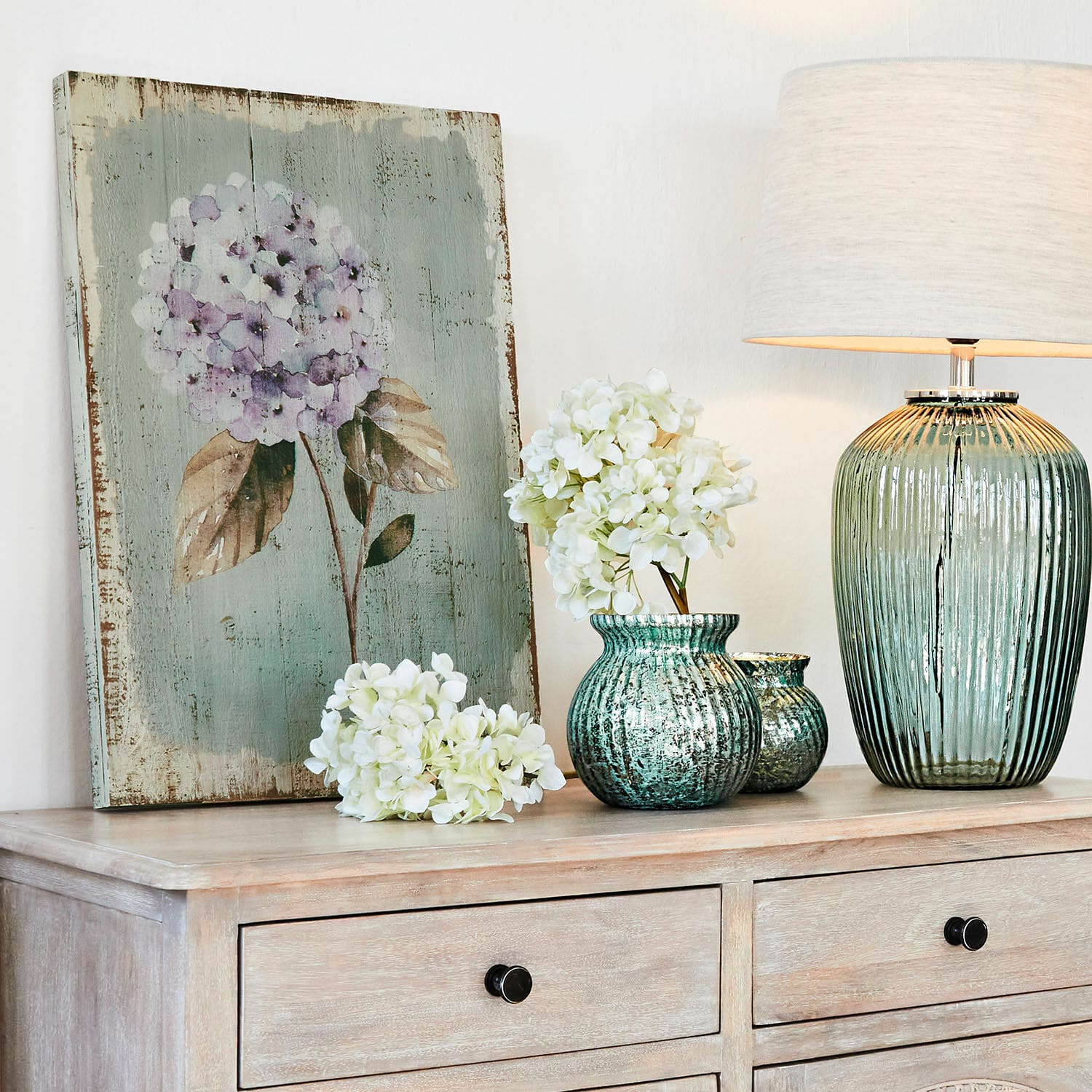 Set di 3 fiori decorativi Amarente