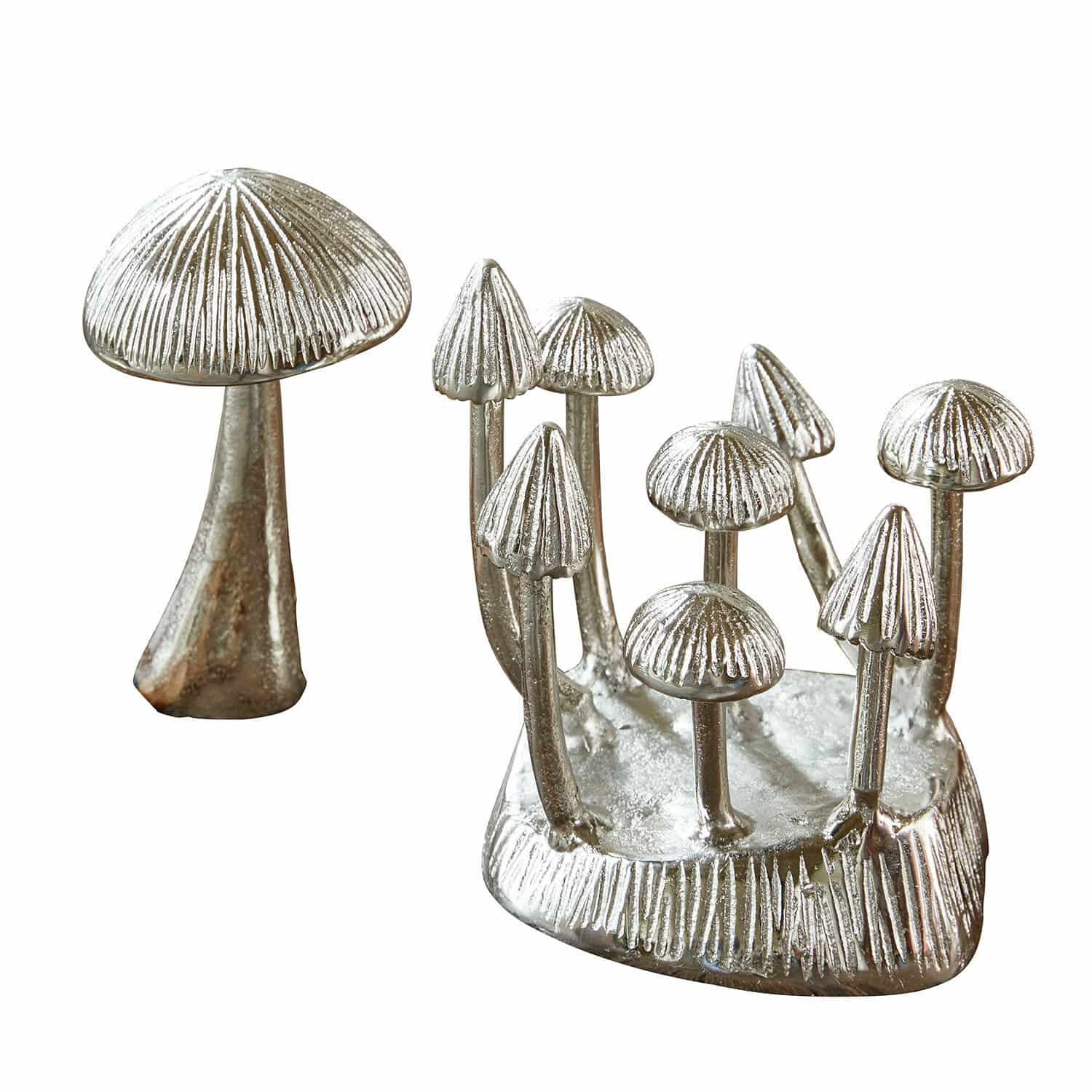 Coppia di funghi decorativi Abiloque