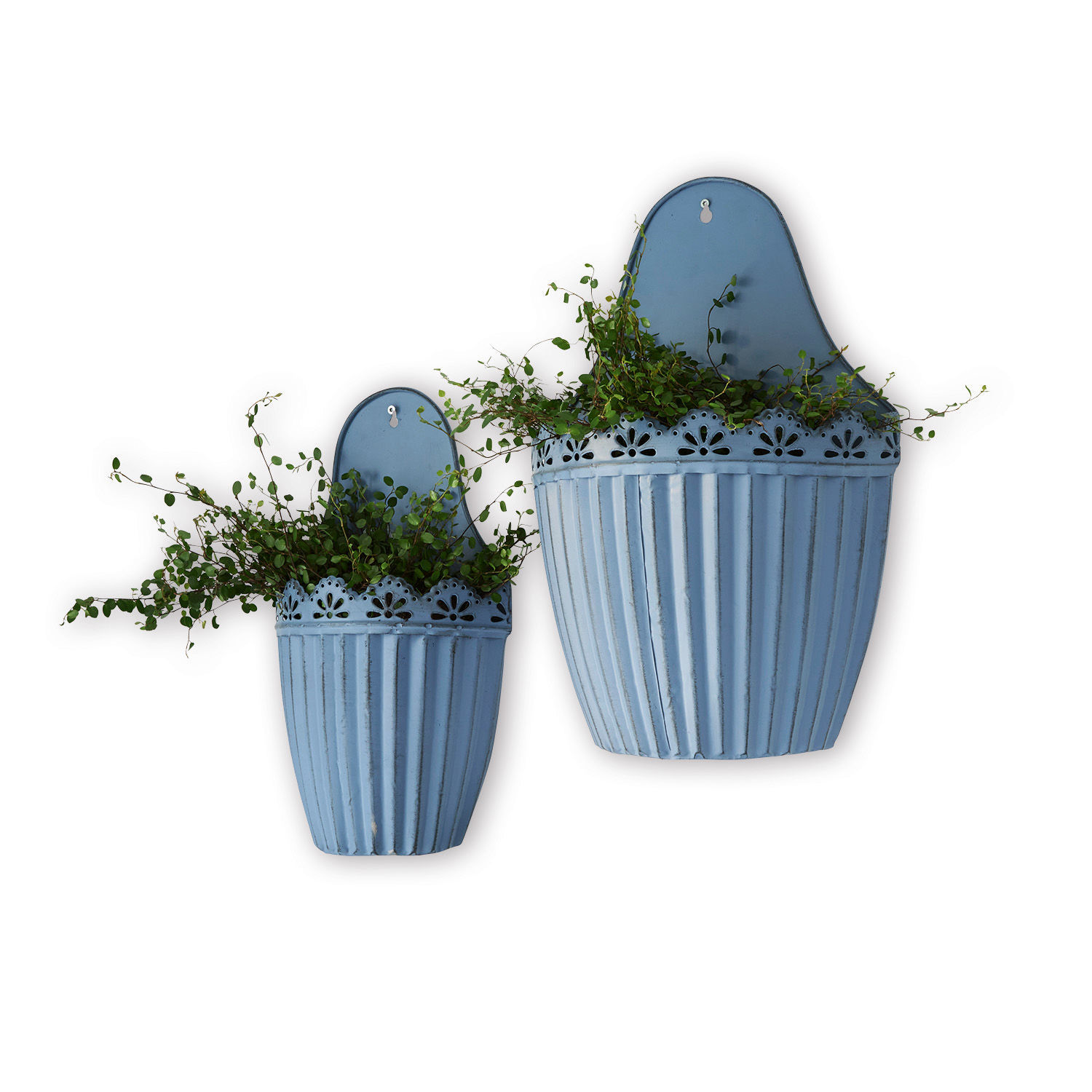 Coppia di portavasi Flerouler