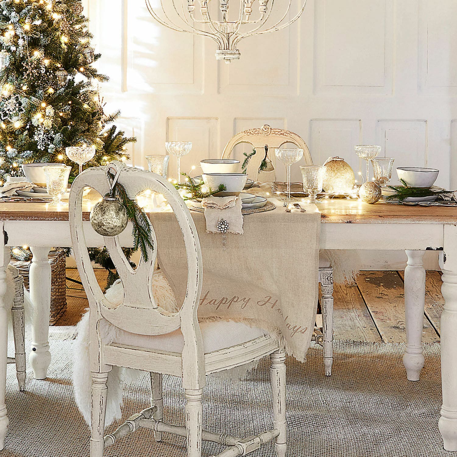 Set di 3 decorazioni natalizie Fautea