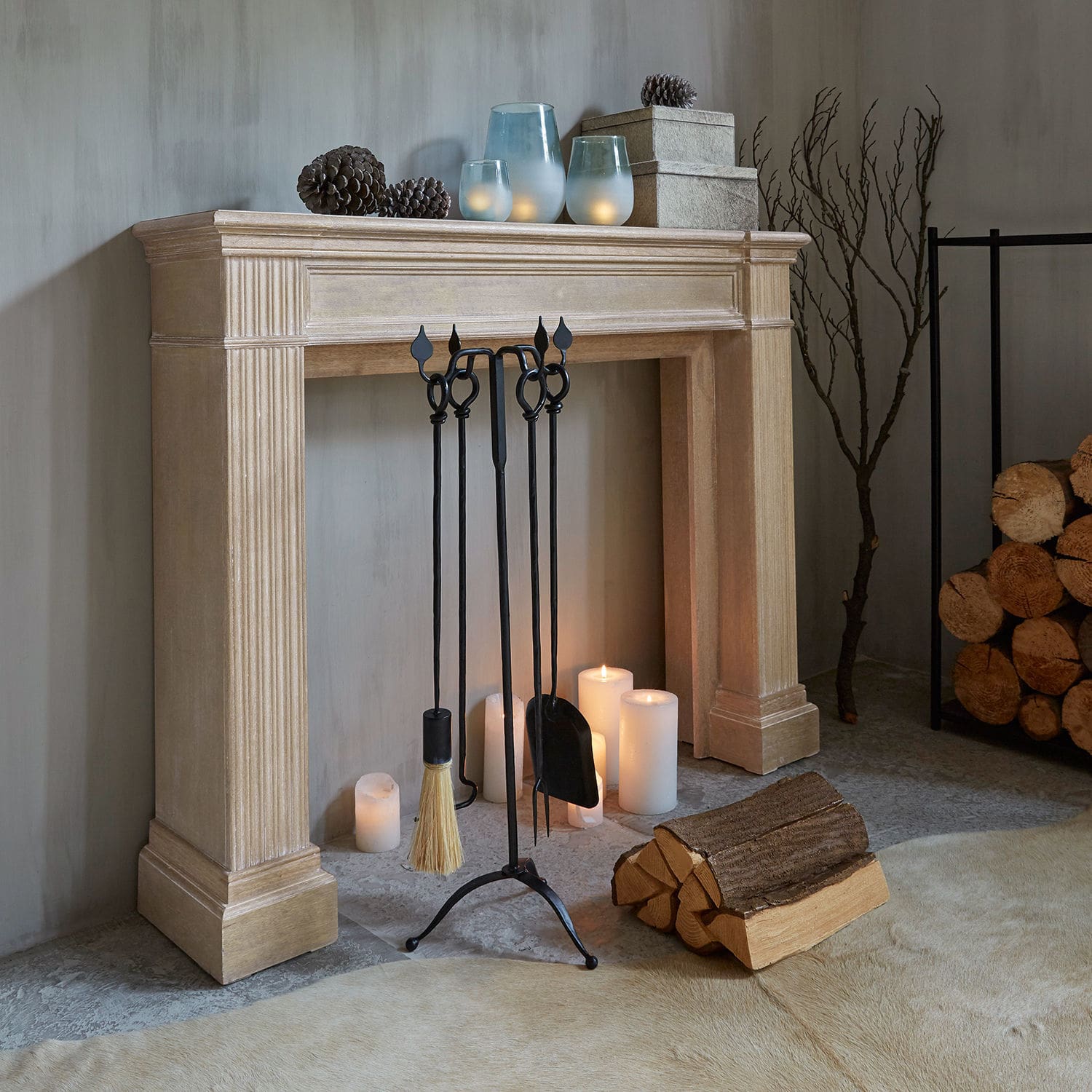 Consolle caminetto Brandwood