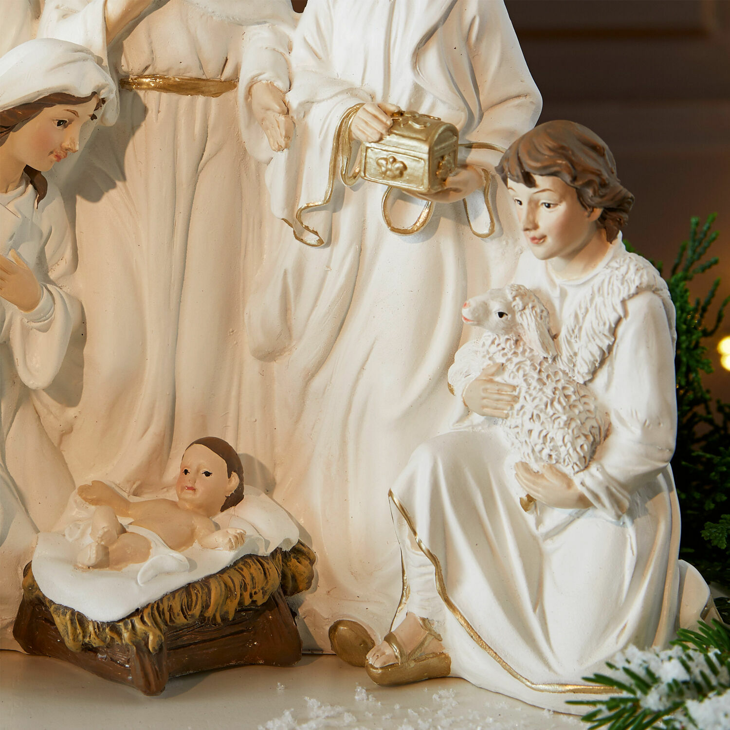Gruppo di statuine natalizie Kanem
