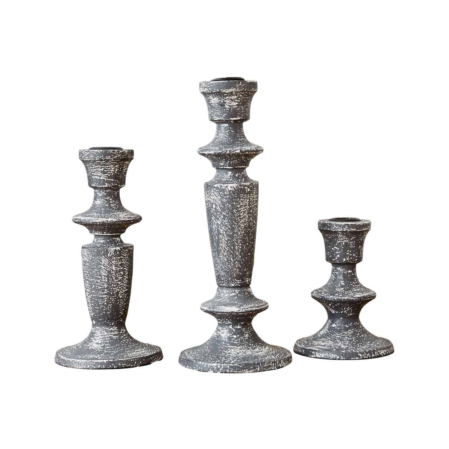 Set di 3 candelieri Ténébrelle