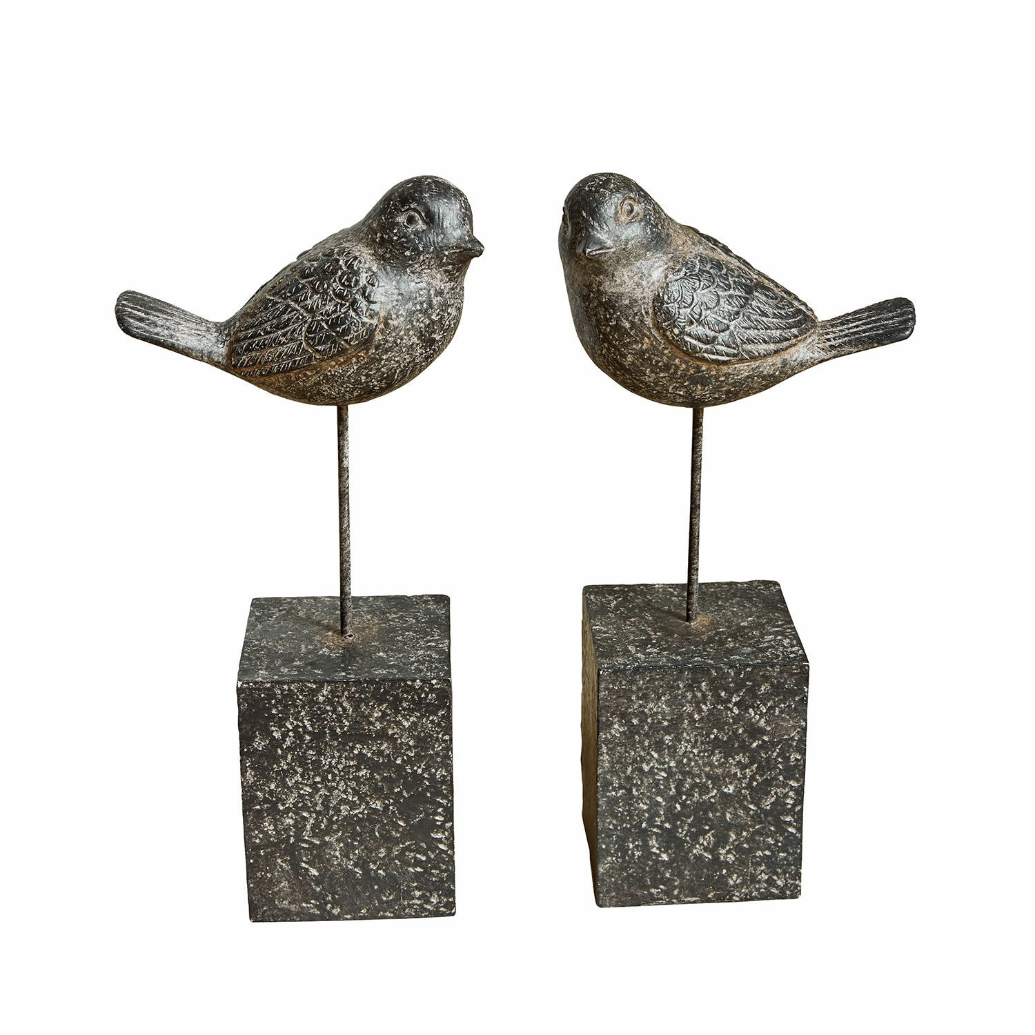 Coppia di uccellini decorativi Juxivel