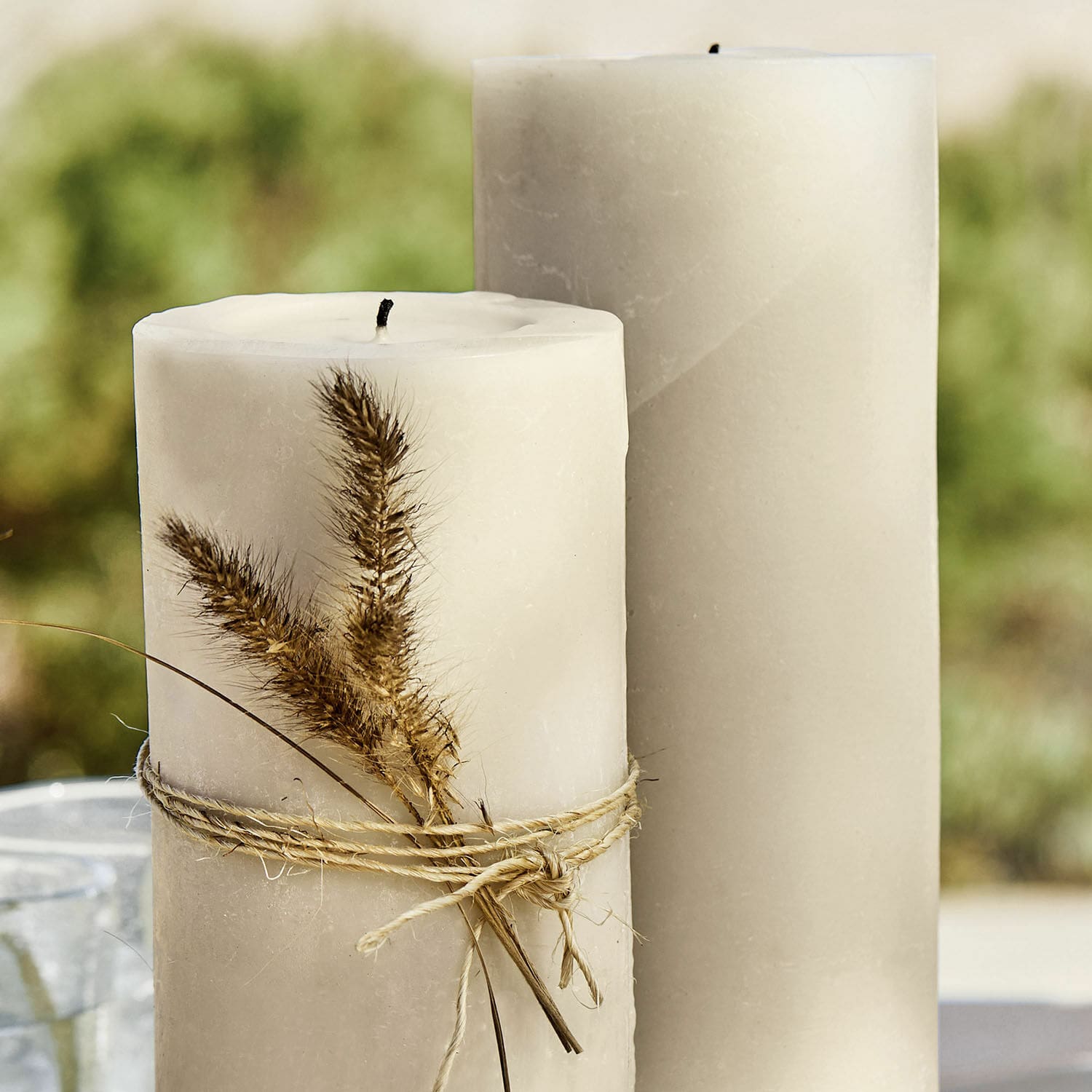 Coppia di candele Laureen