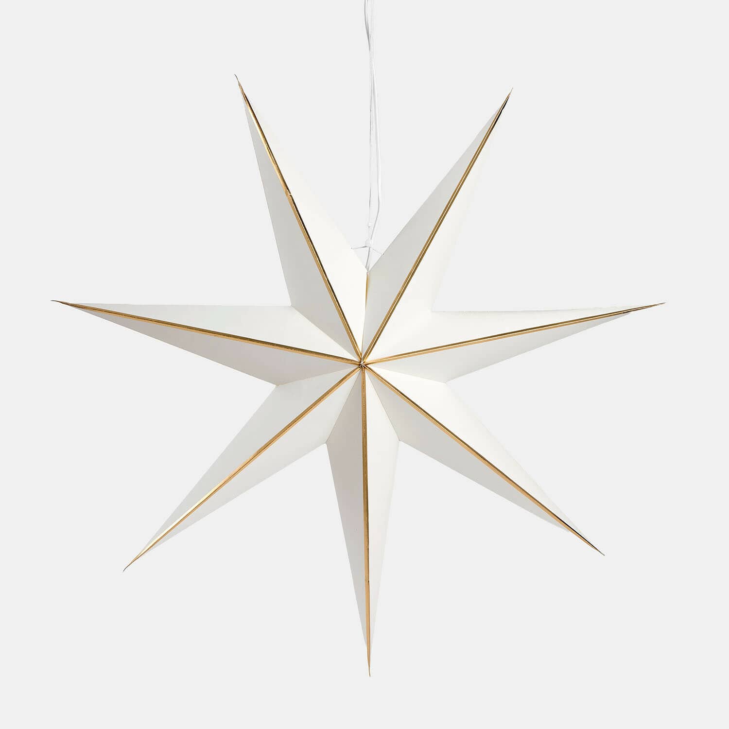 Stella luminosa in carta Stardomen