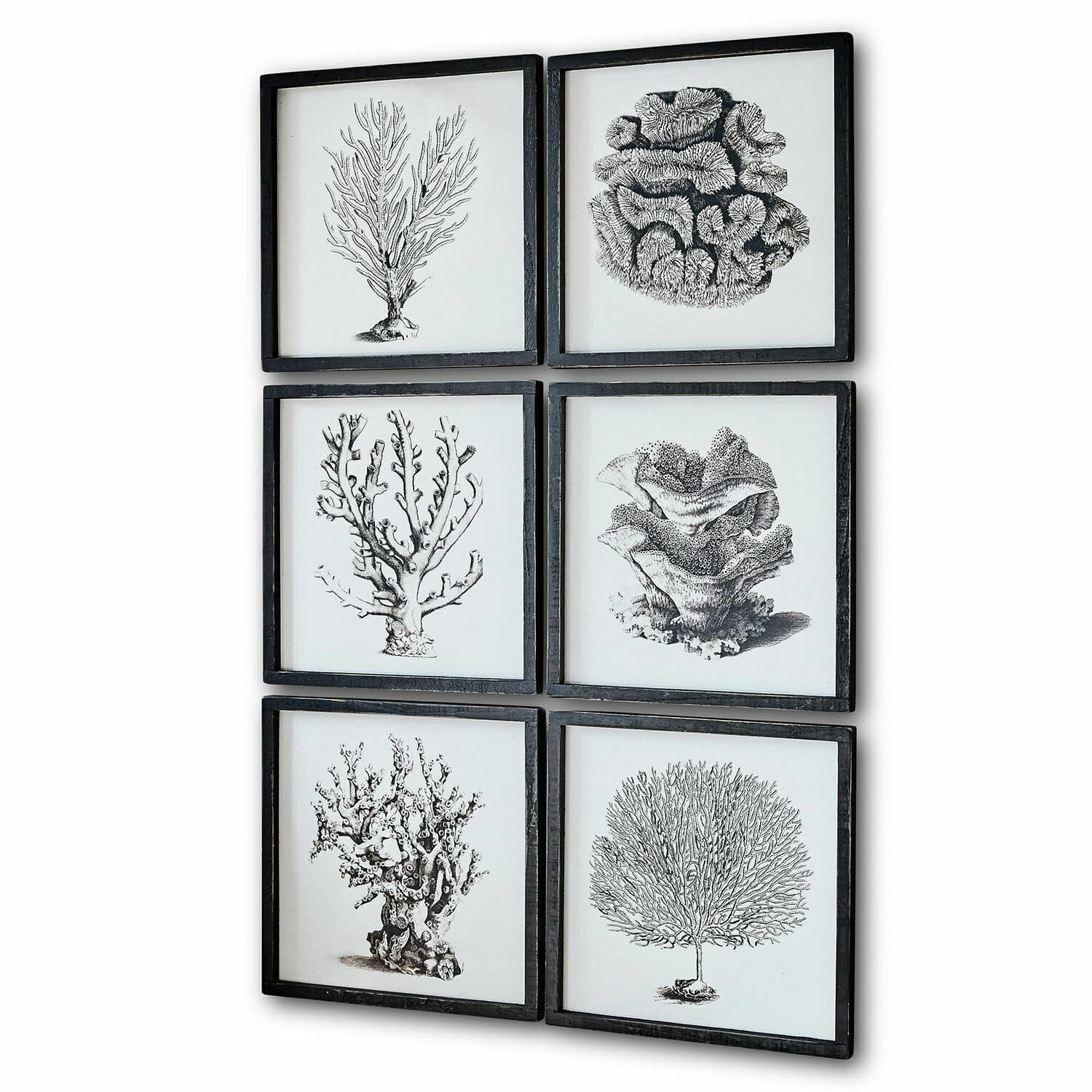 Set di 6 quadri Darney