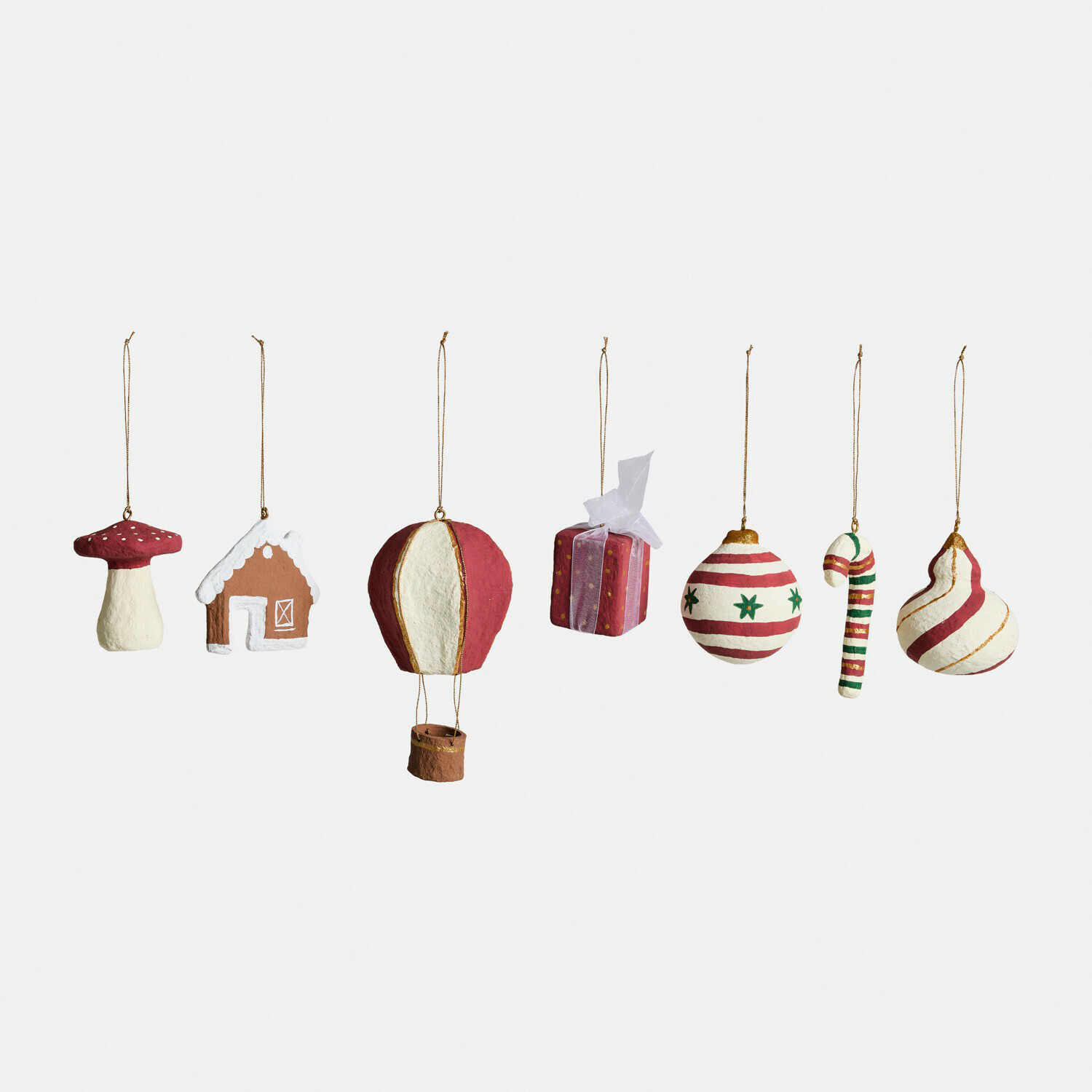 Set di 7 decorazioni da appendere Doosie