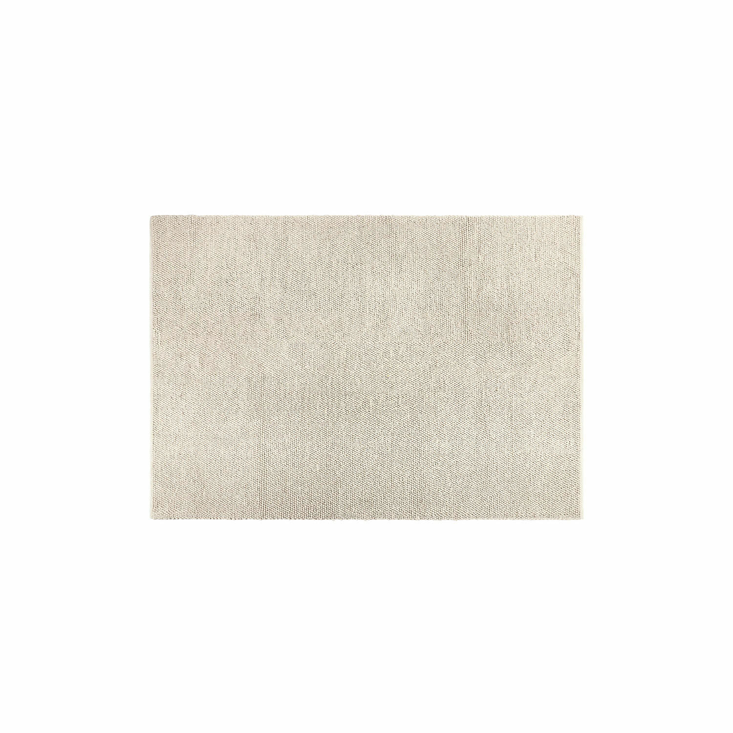 Tappeto Coleman Tovaglietta rettangolare beige in tessuto con trama fine per decorazione tavola