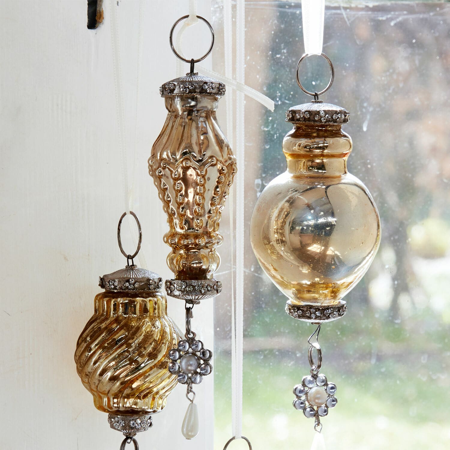Set di 4 decorazioni natalizie Larme