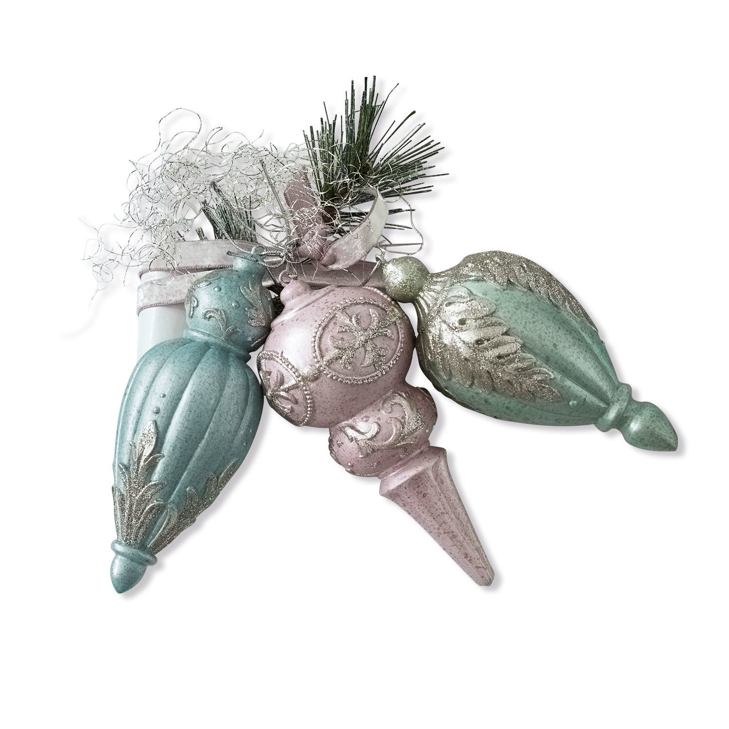 Set di 3 decorazioni natalizie Blaye