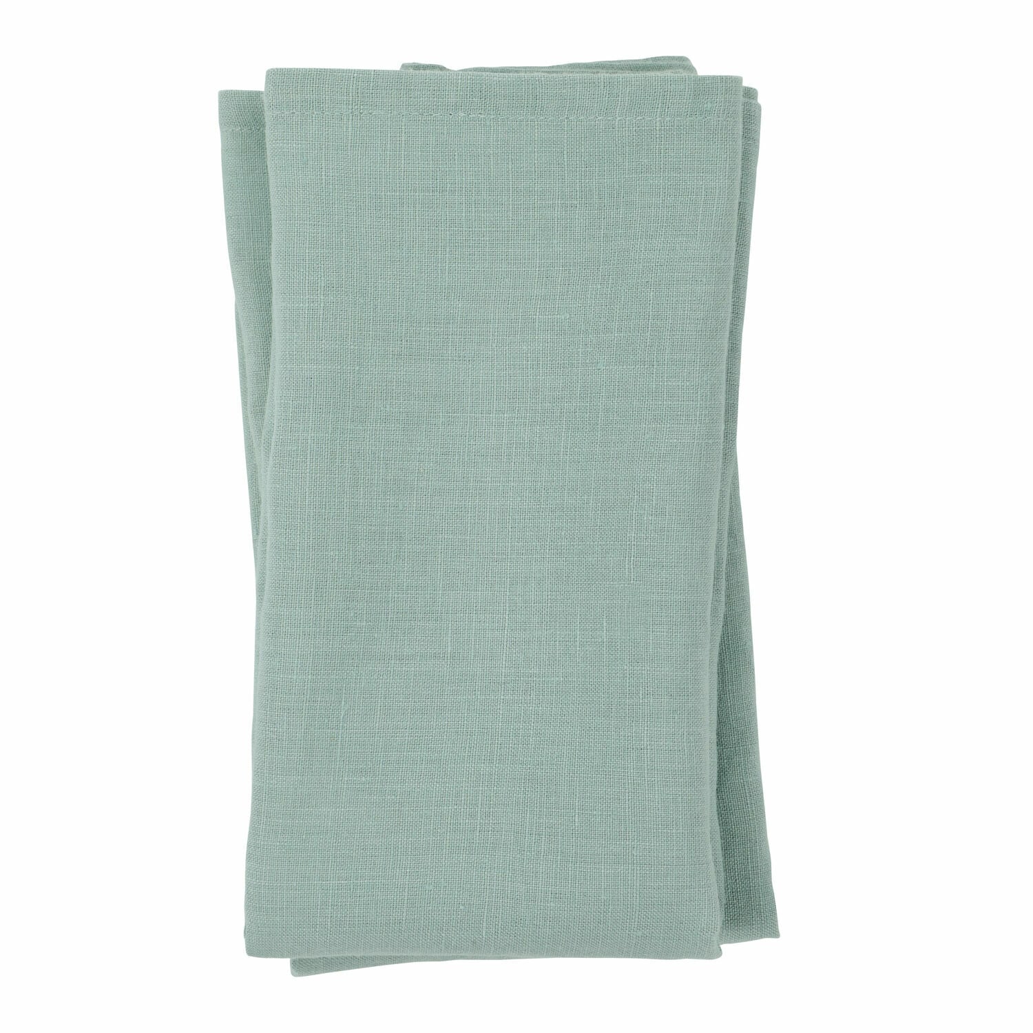 verde Set di 4 tovaglioli in lino verde Ghis, morbidi e resistenti, ideali per decorare la tavola