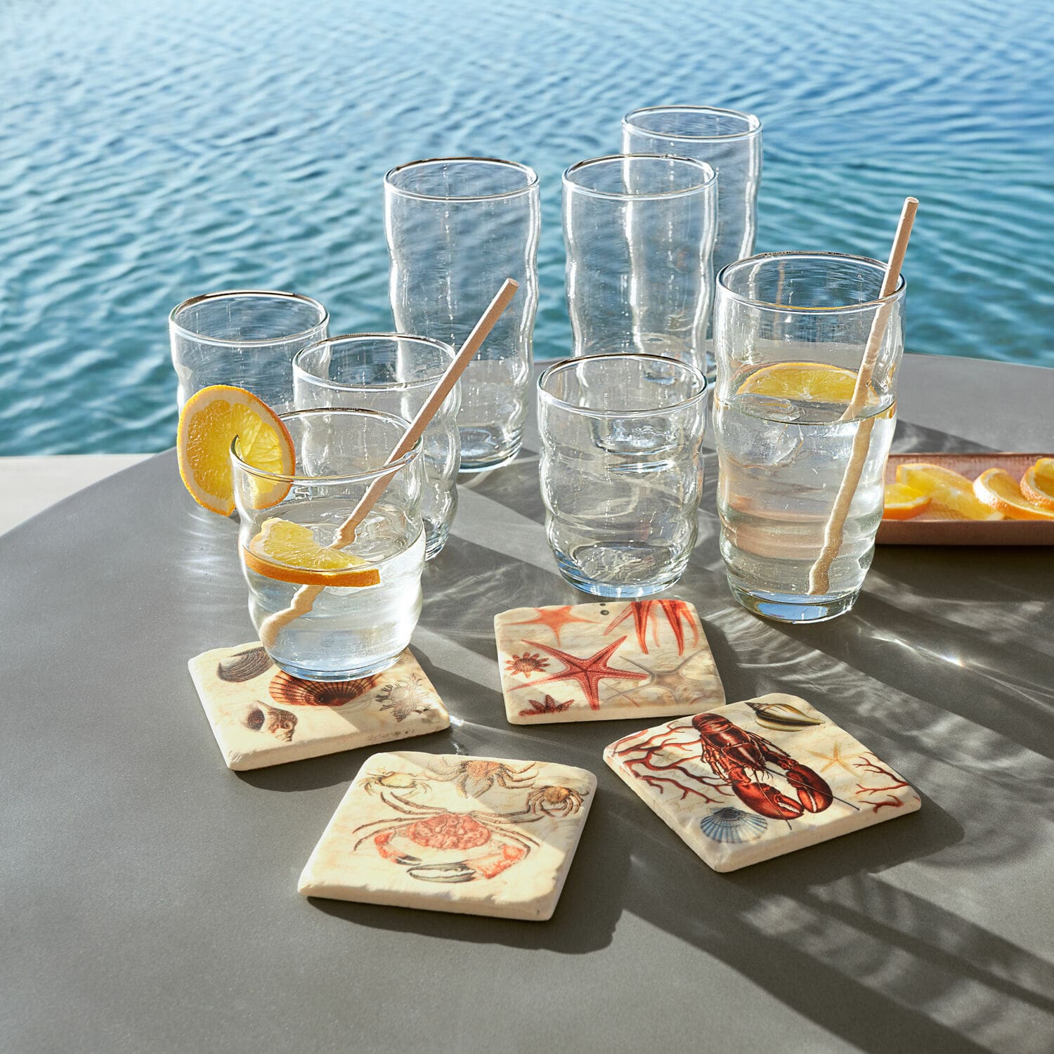 Set di 4 sottobicchieri Celorin