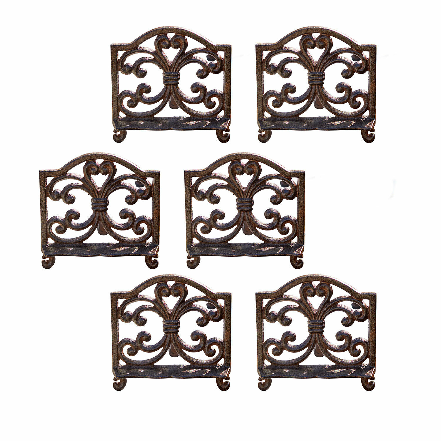 Set di 6 portacarte Plesnois