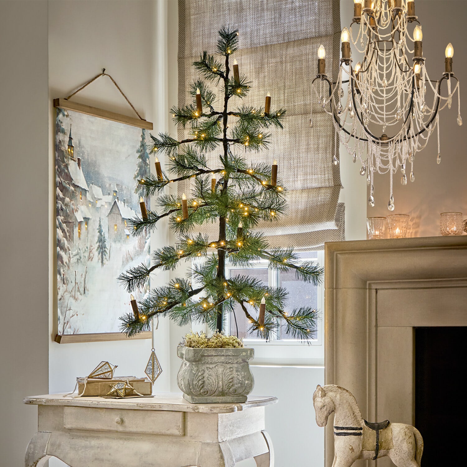 Set di 12 candele per albero di Natale Thorivelle