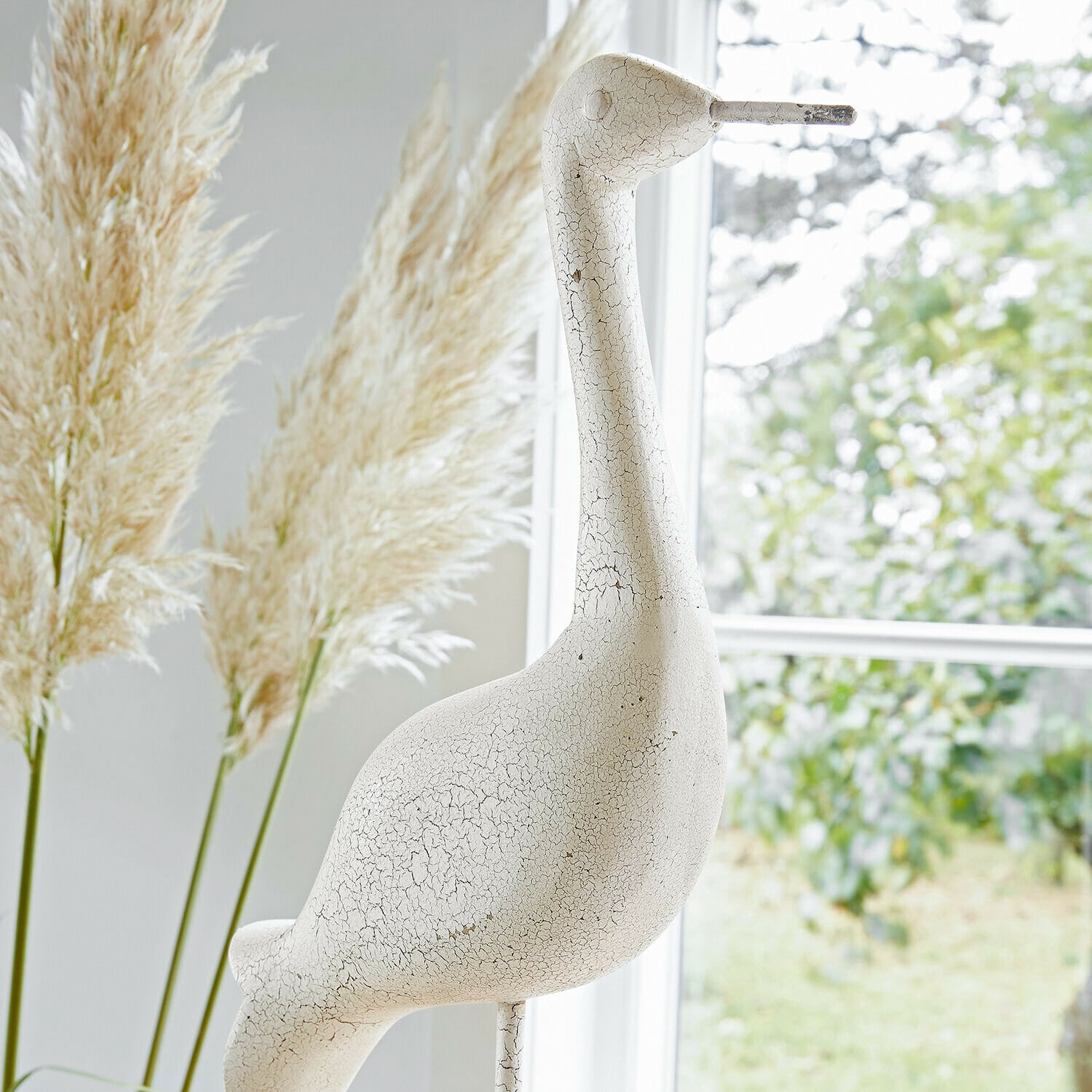 Coppia di gru decorative Windale