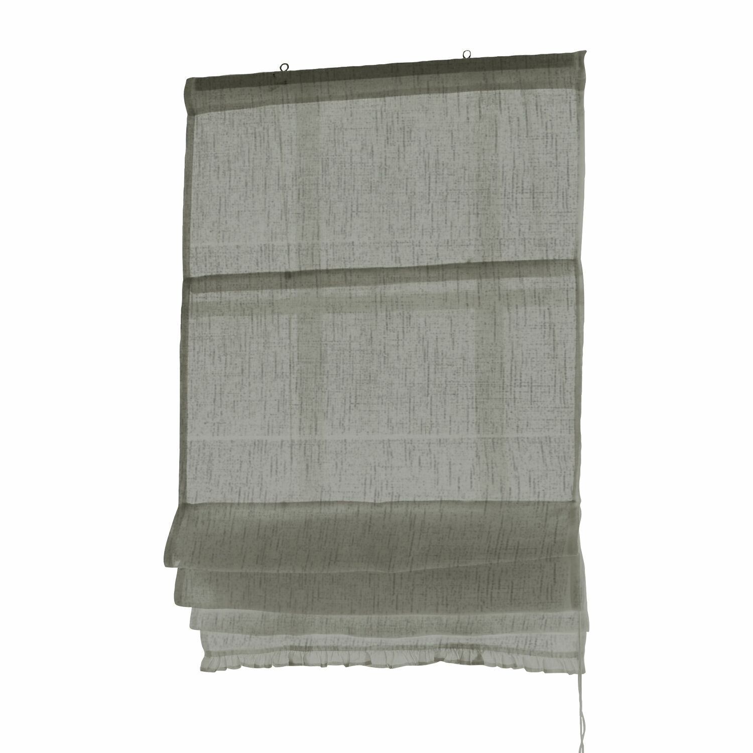 grigio Tenda a pacchetto grigia in tessuto leggero per decorazione finestra e protezione solare